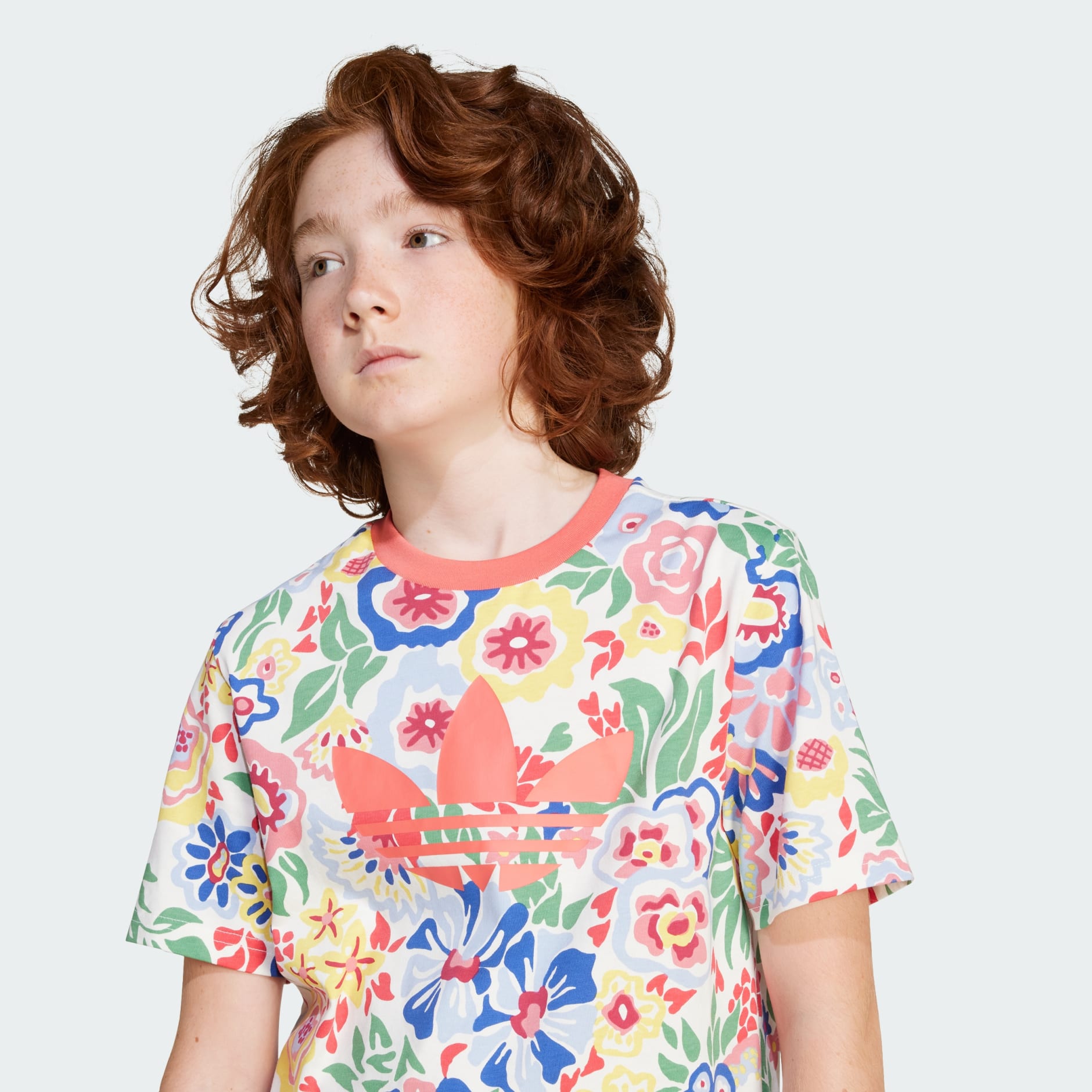 تيشيرت للأطفال adidas Originals x Liberty London