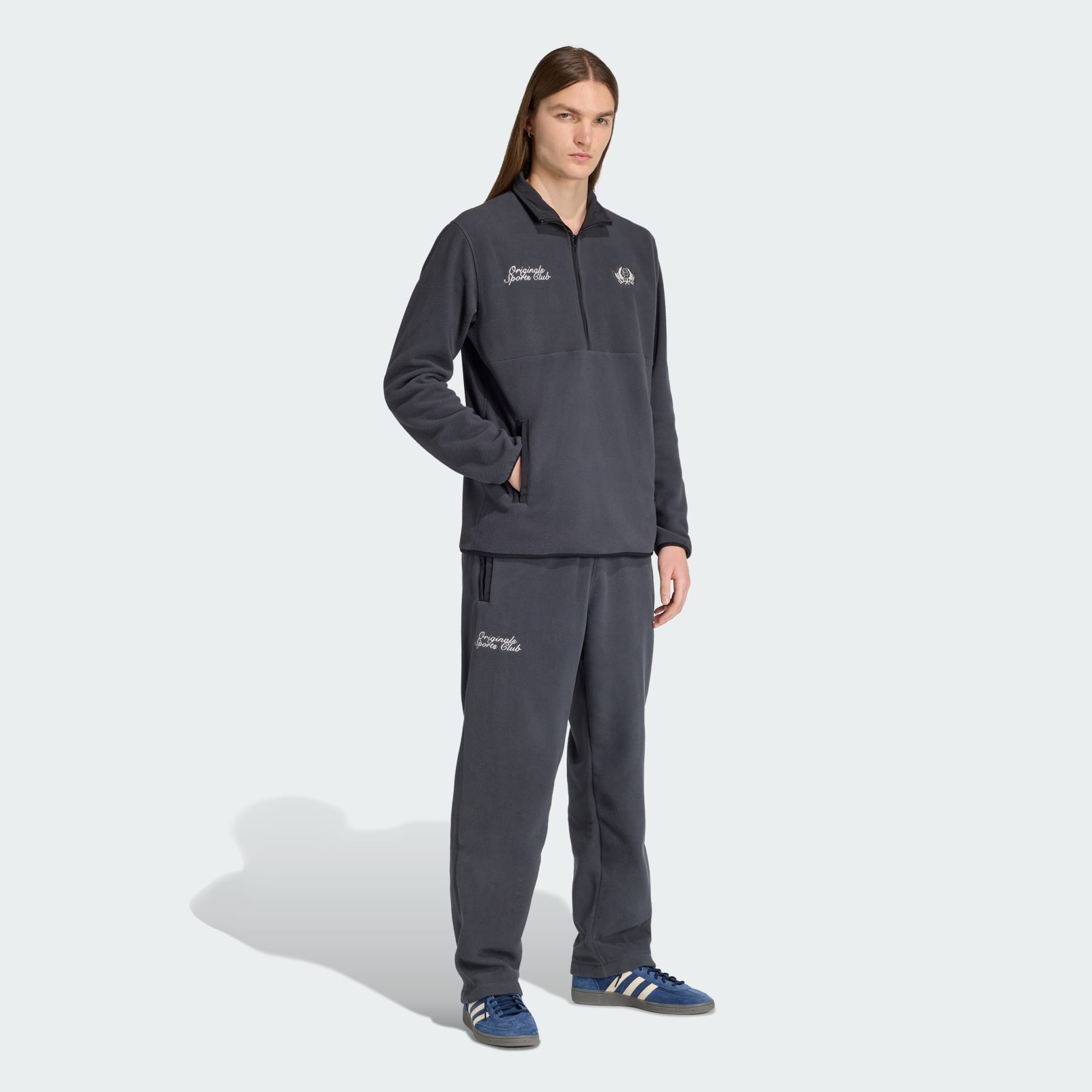 Regular Polar Fleece Quarter-Zip Jacket