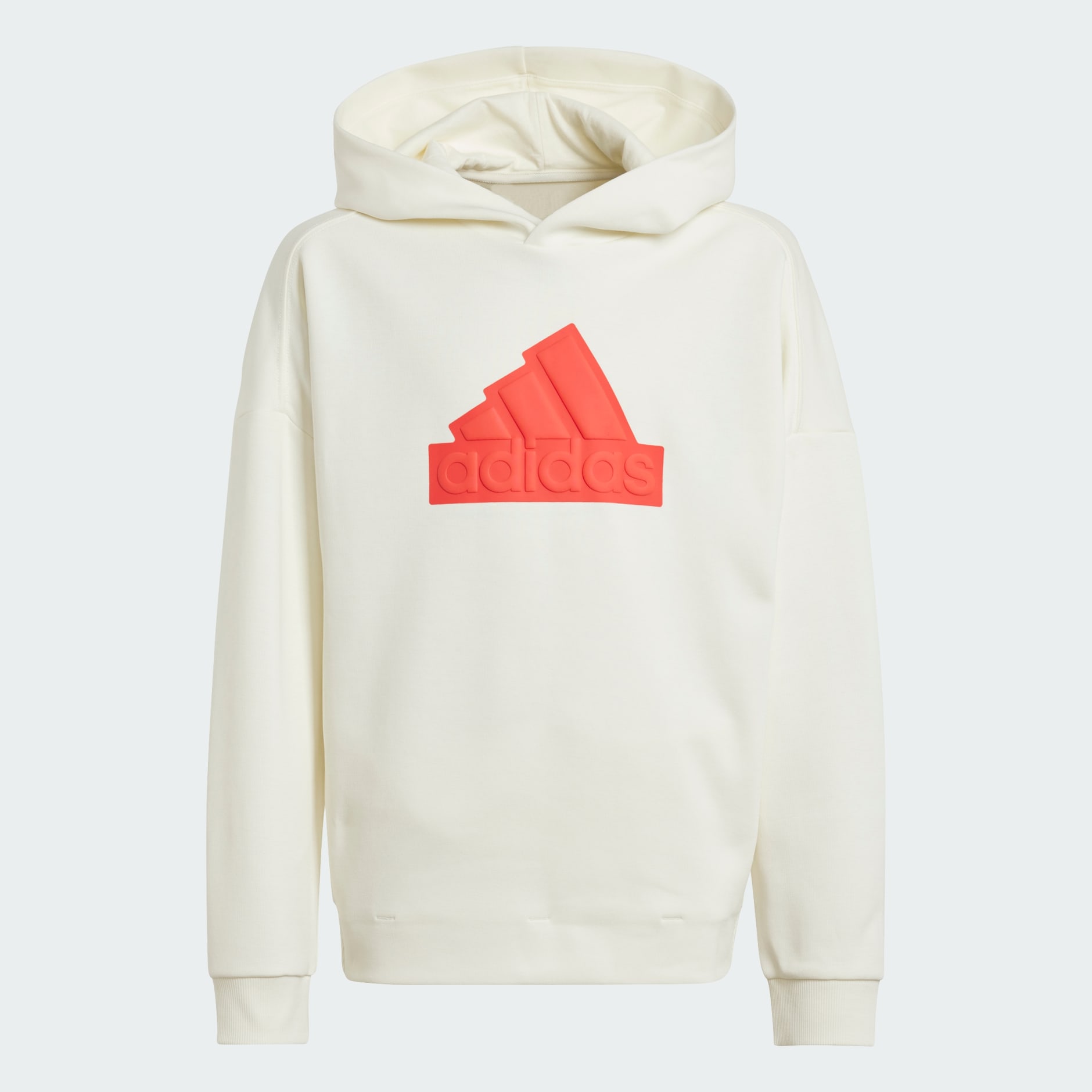 adidas Future Icons Logo Hooded Sweatshirt White adidas TZ