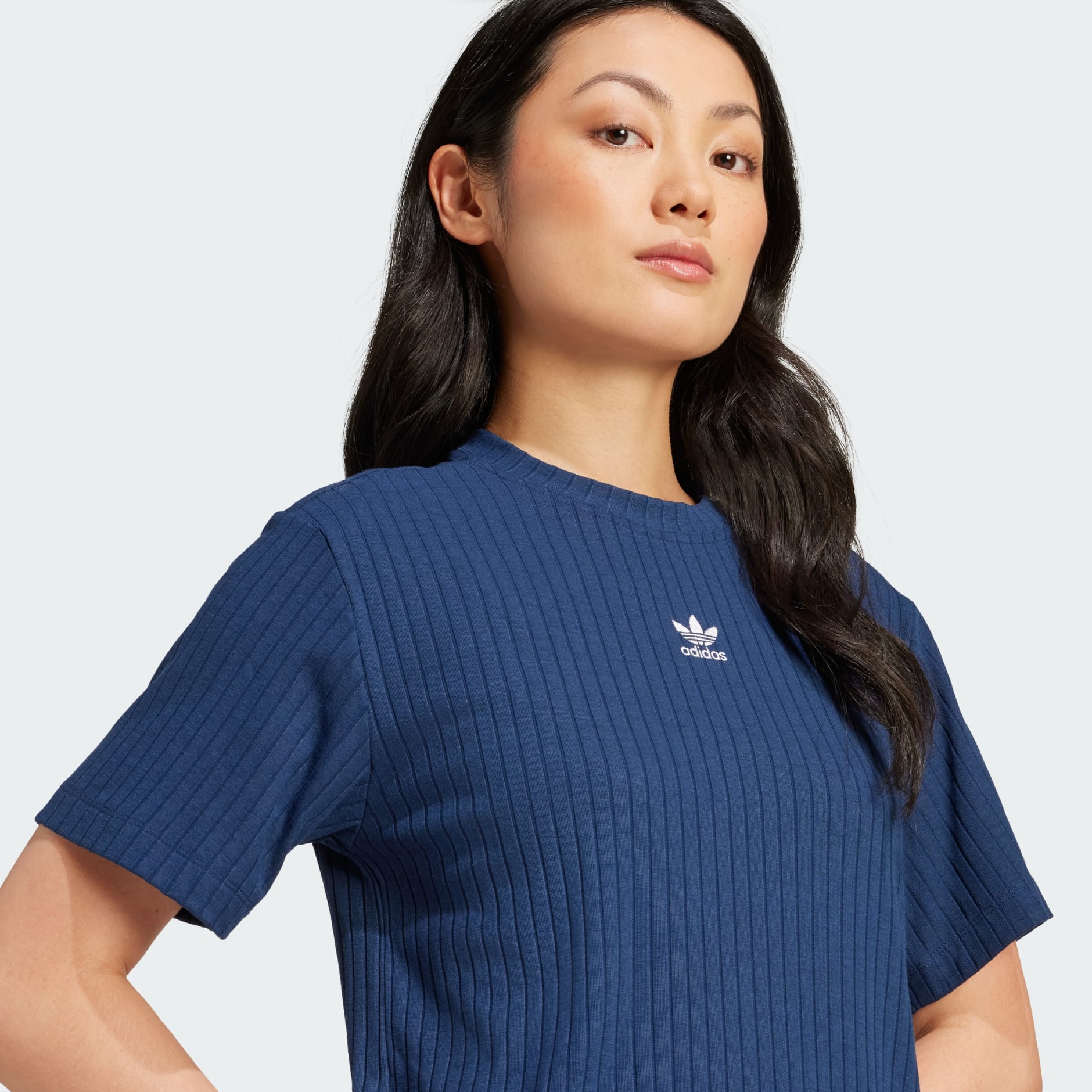 Camiseta Essentials Acanalado Ancho