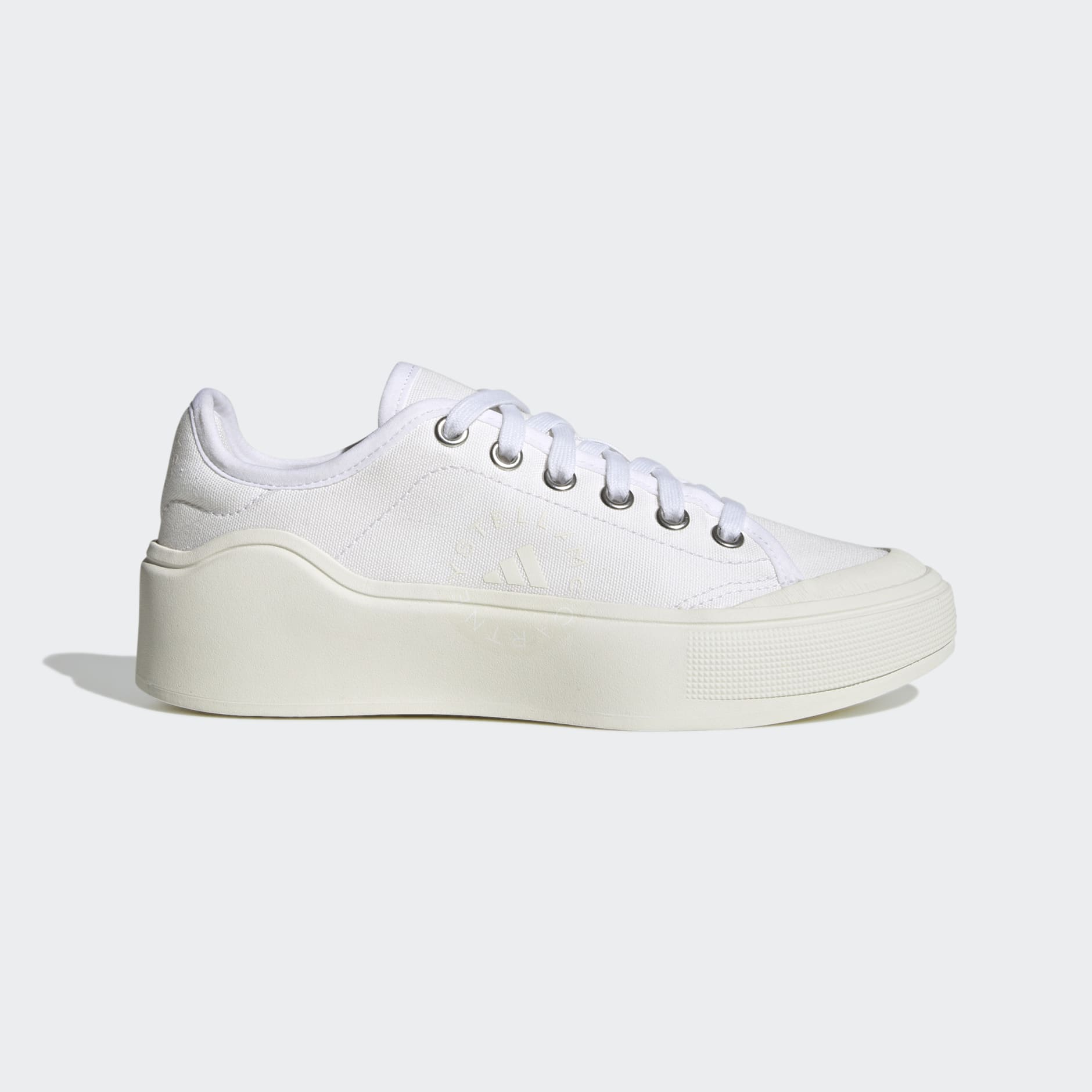 Shoes - adidas by Stella McCartney Court Shoes - White | adidas South ...