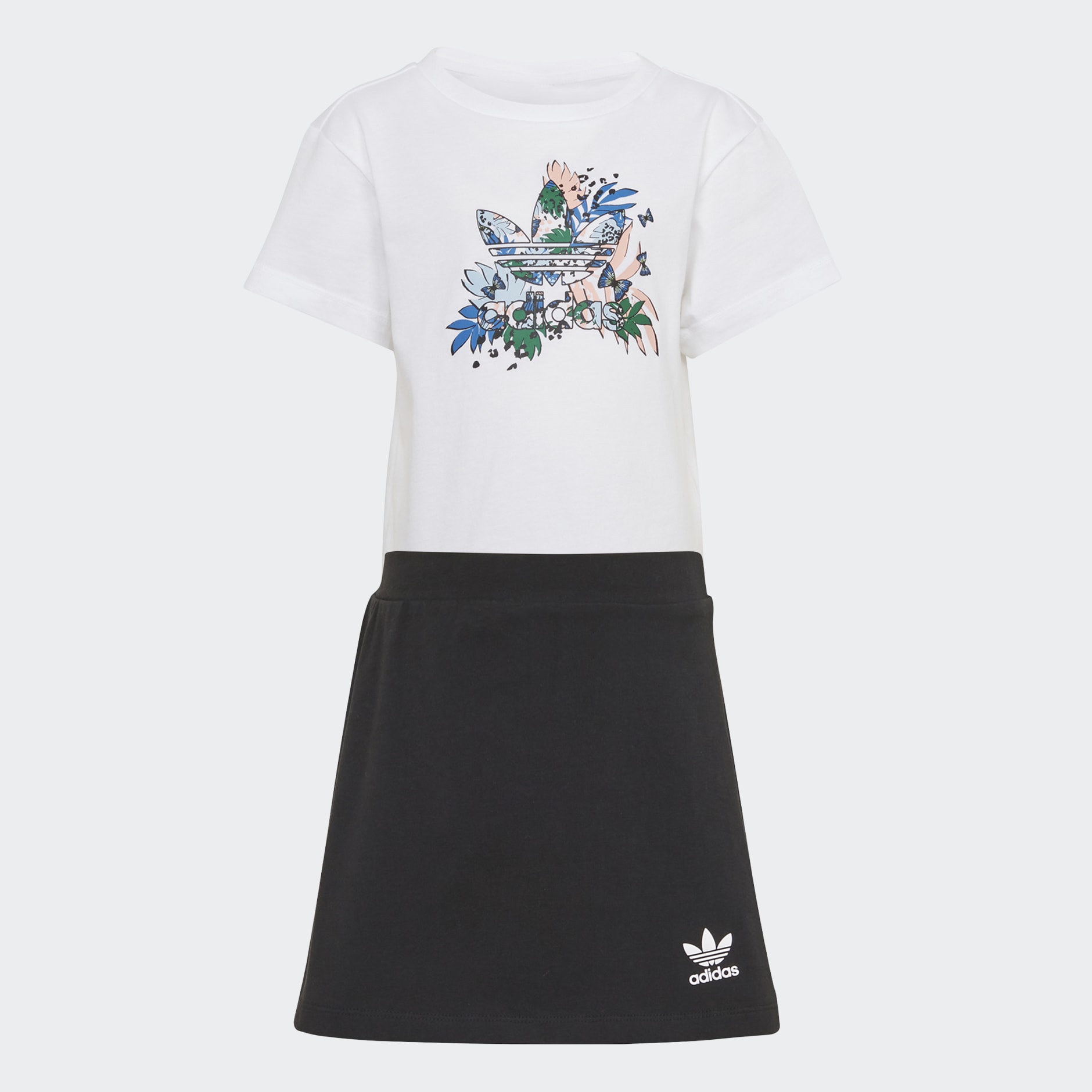 HER Studio London Animal Flower Print Skort and Tee Set