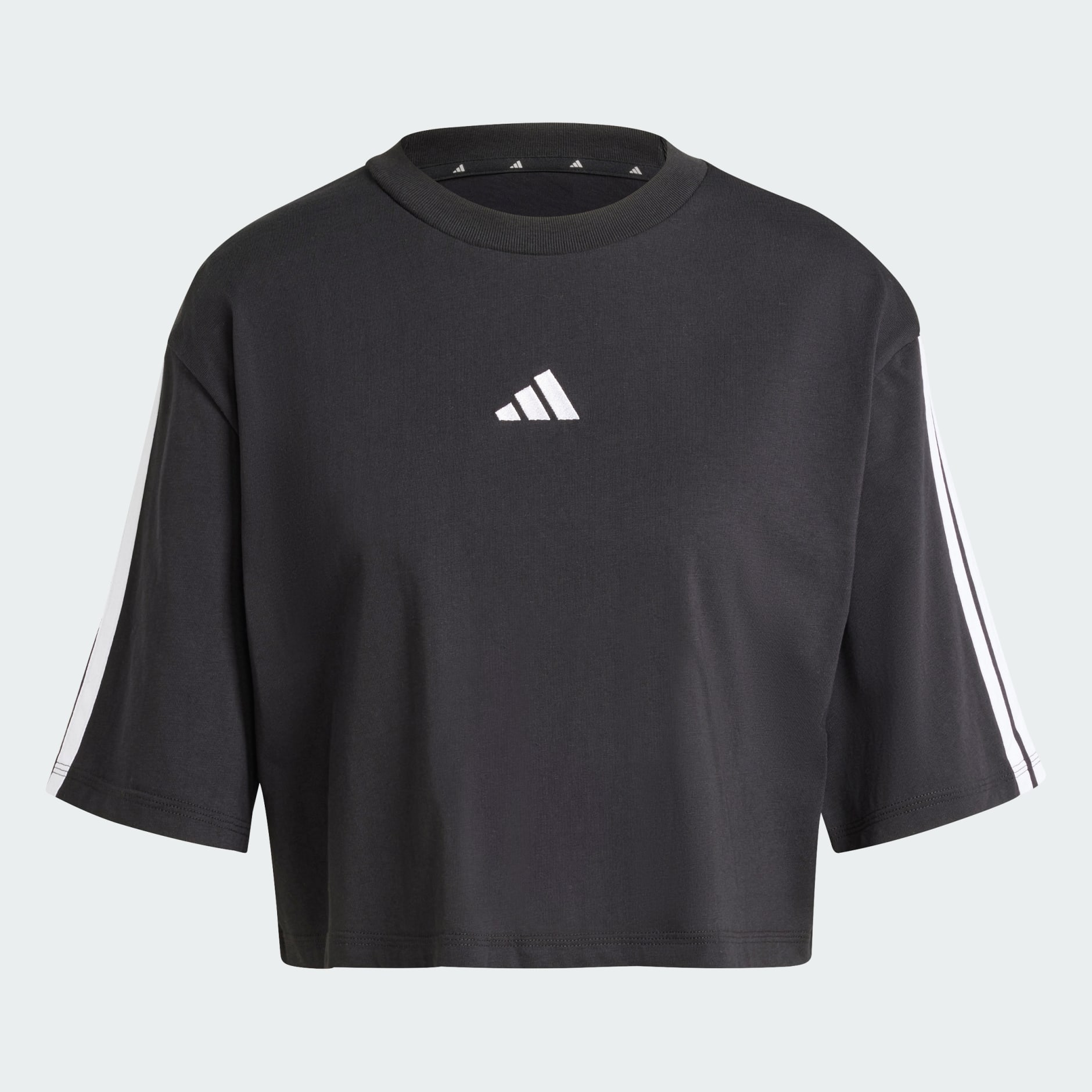 Essentials 3-Stripes Cotton Loose Tee