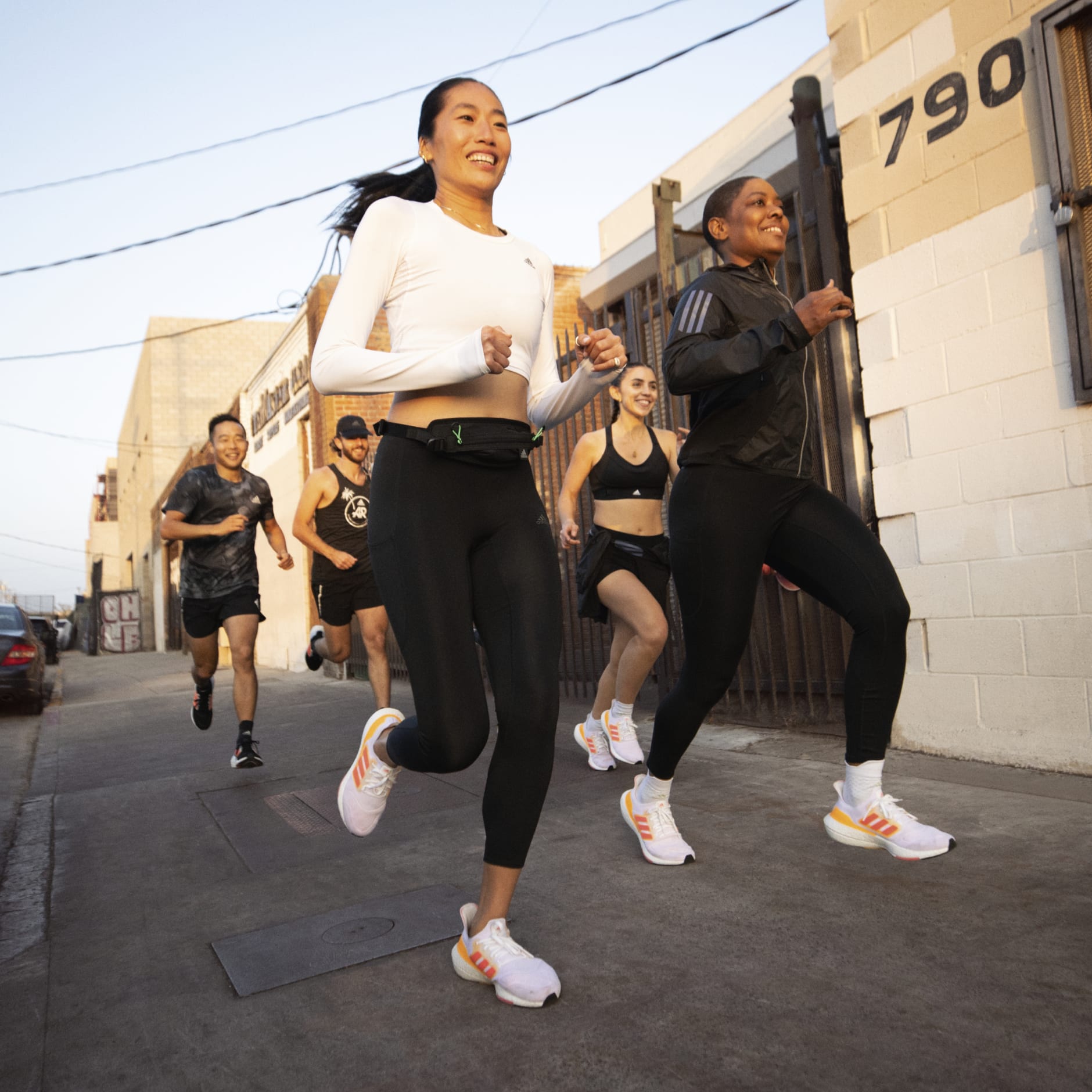 adidas FastImpact Running 7/8 Leggings - Grey