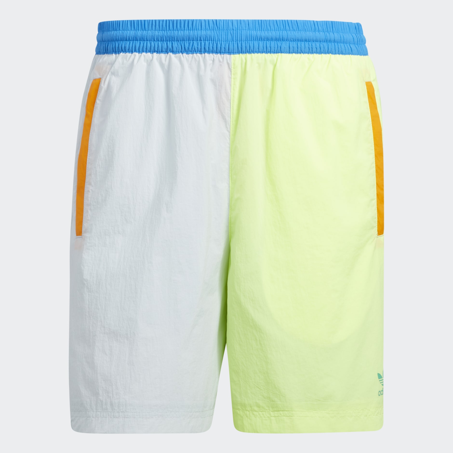 Blocked Woven Shorts