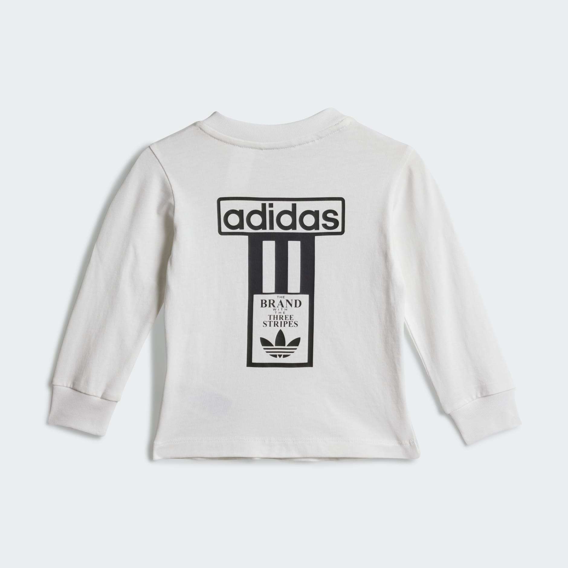 طقم تيشيرت أكمام طويلة من أديبريك