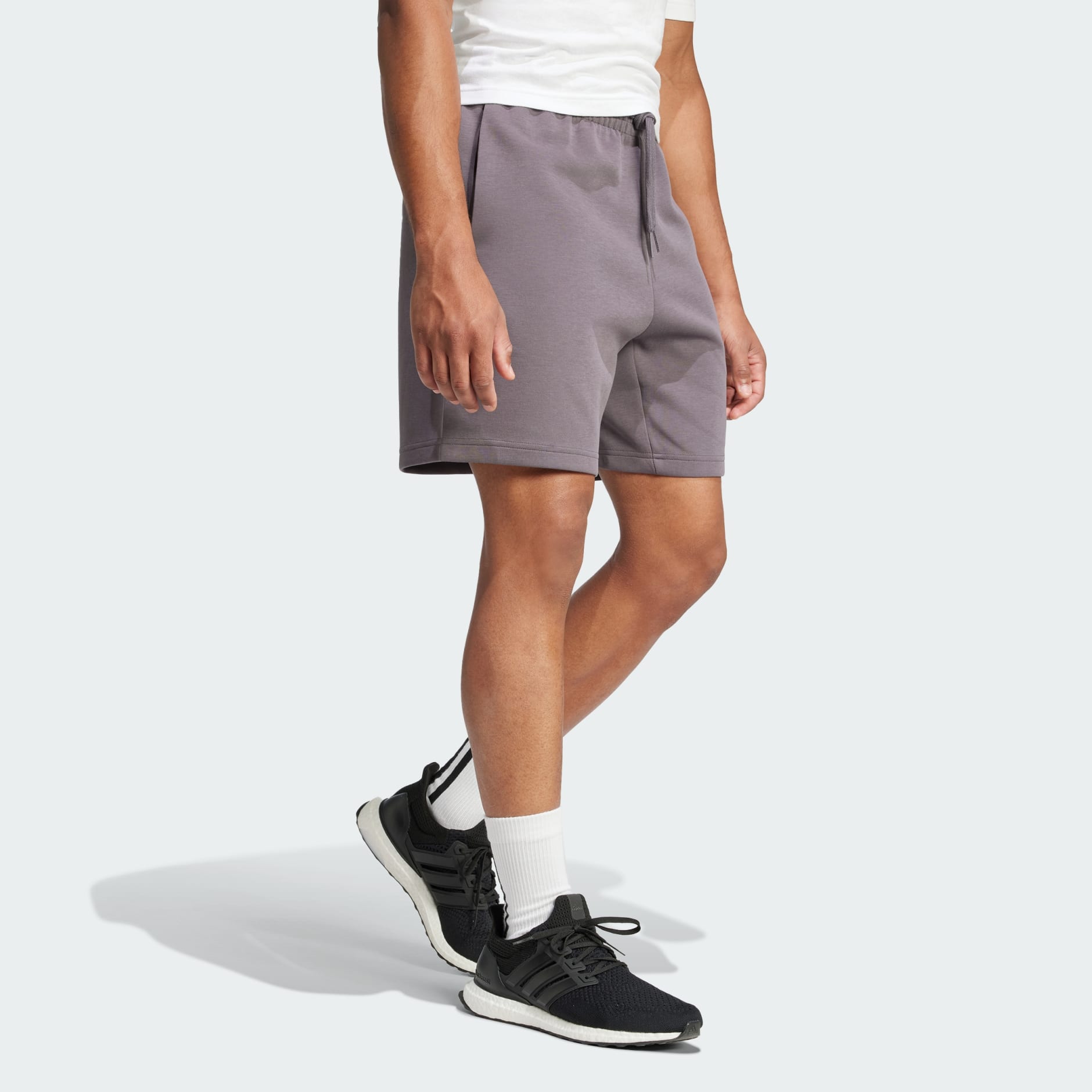Clothing - Future Icons 3 Bar Logo Shorts - Grey | adidas Oman