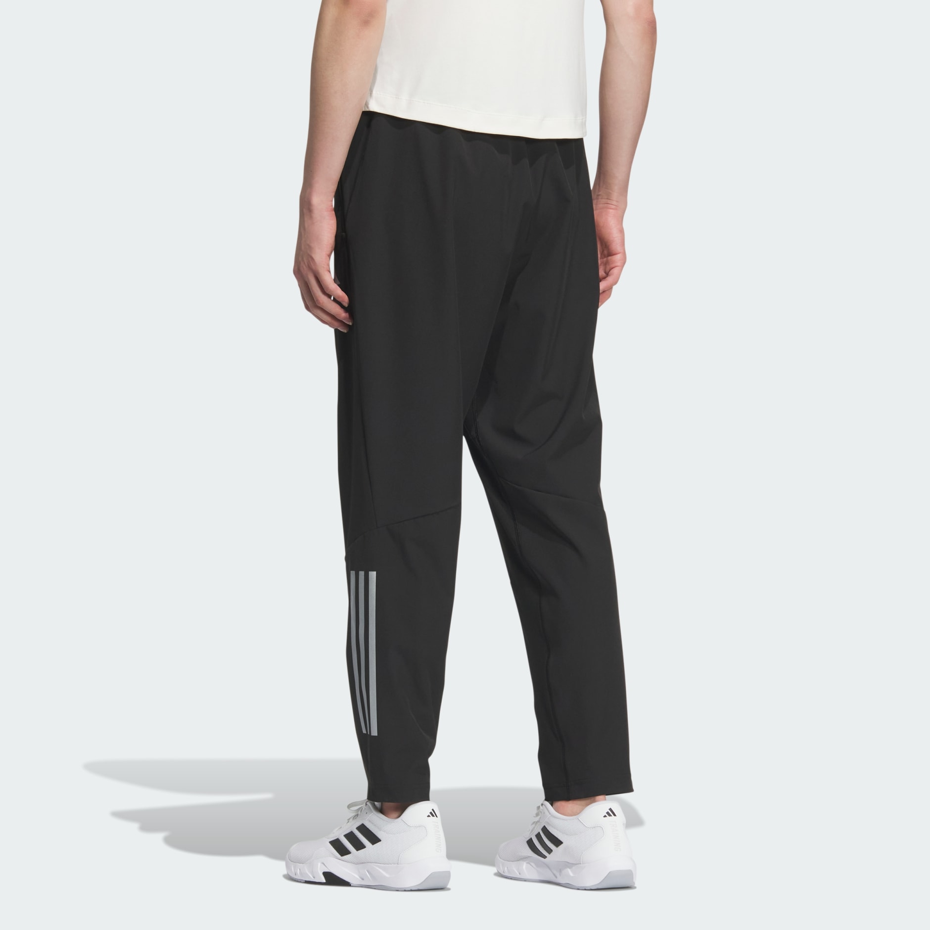 adidas Gym+ Training 3-Stripes Woven Pants