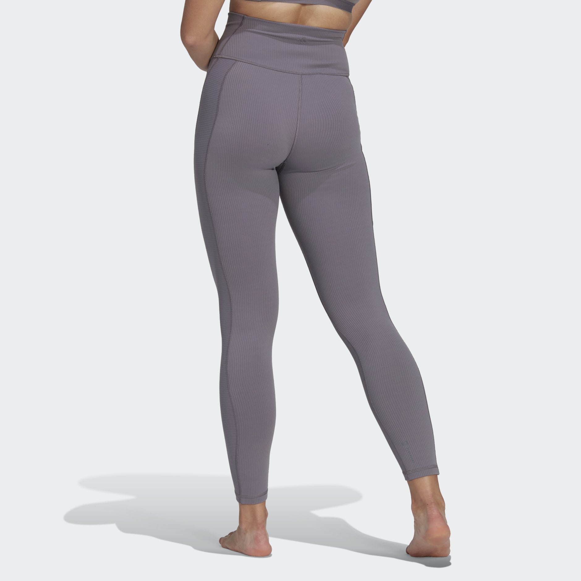 Yoga Studio Luxe Wind Super-High-Waisted Rib Leggings