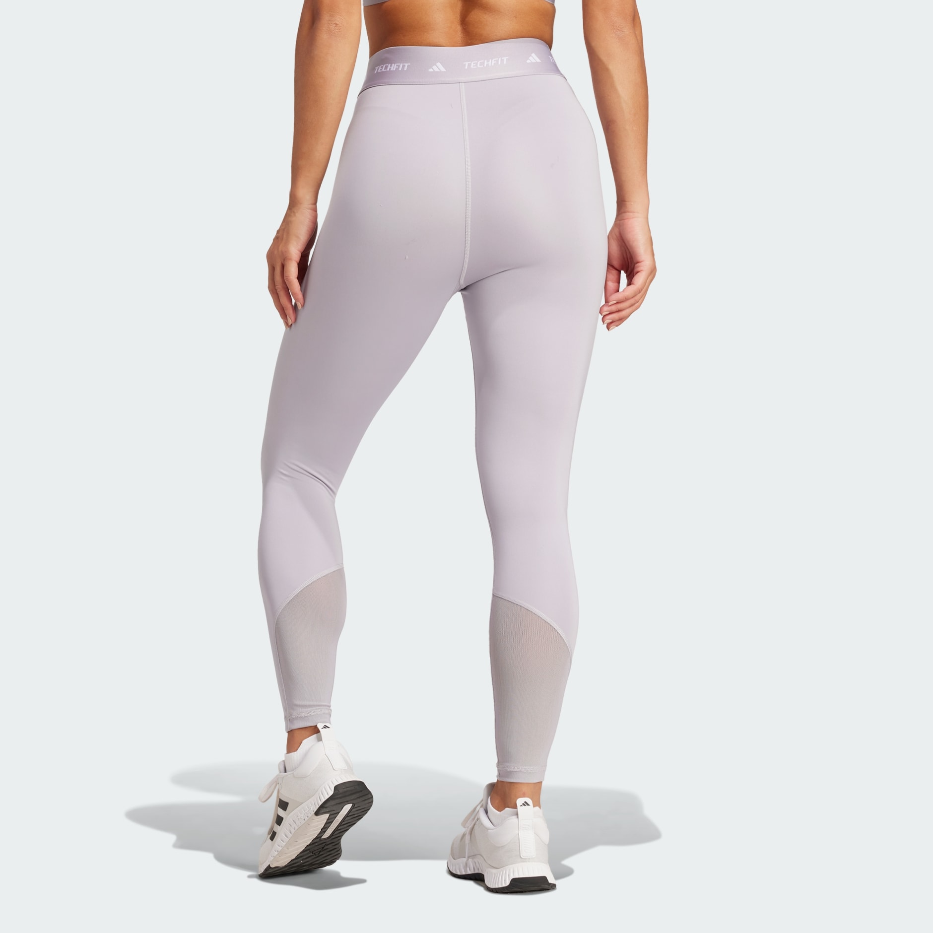 Adidas Techfit 3 Stripes 7 8 Leggings Grey Adidas Uae