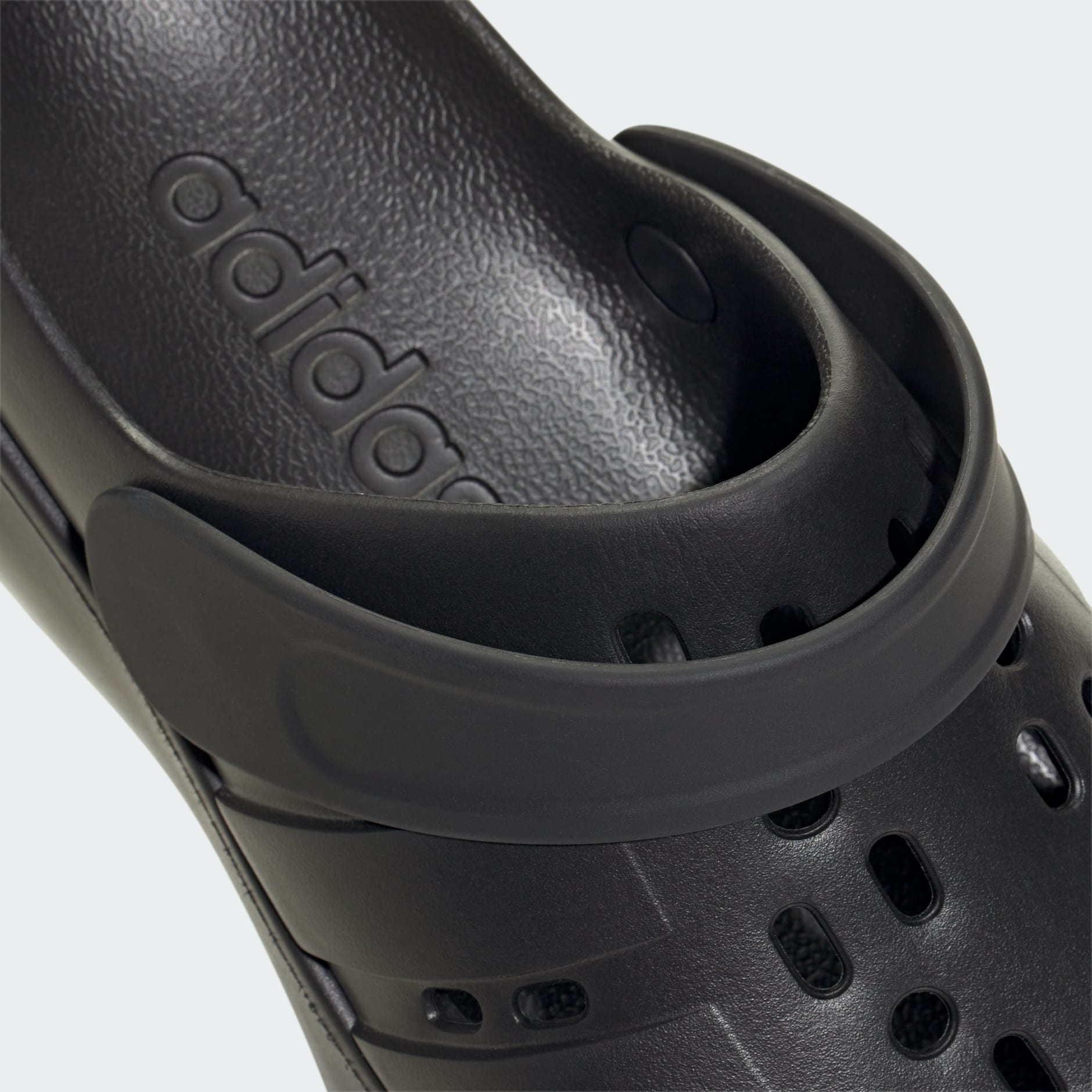 Shoes - Adilette Platform Clogs - Black | adidas South Africa
