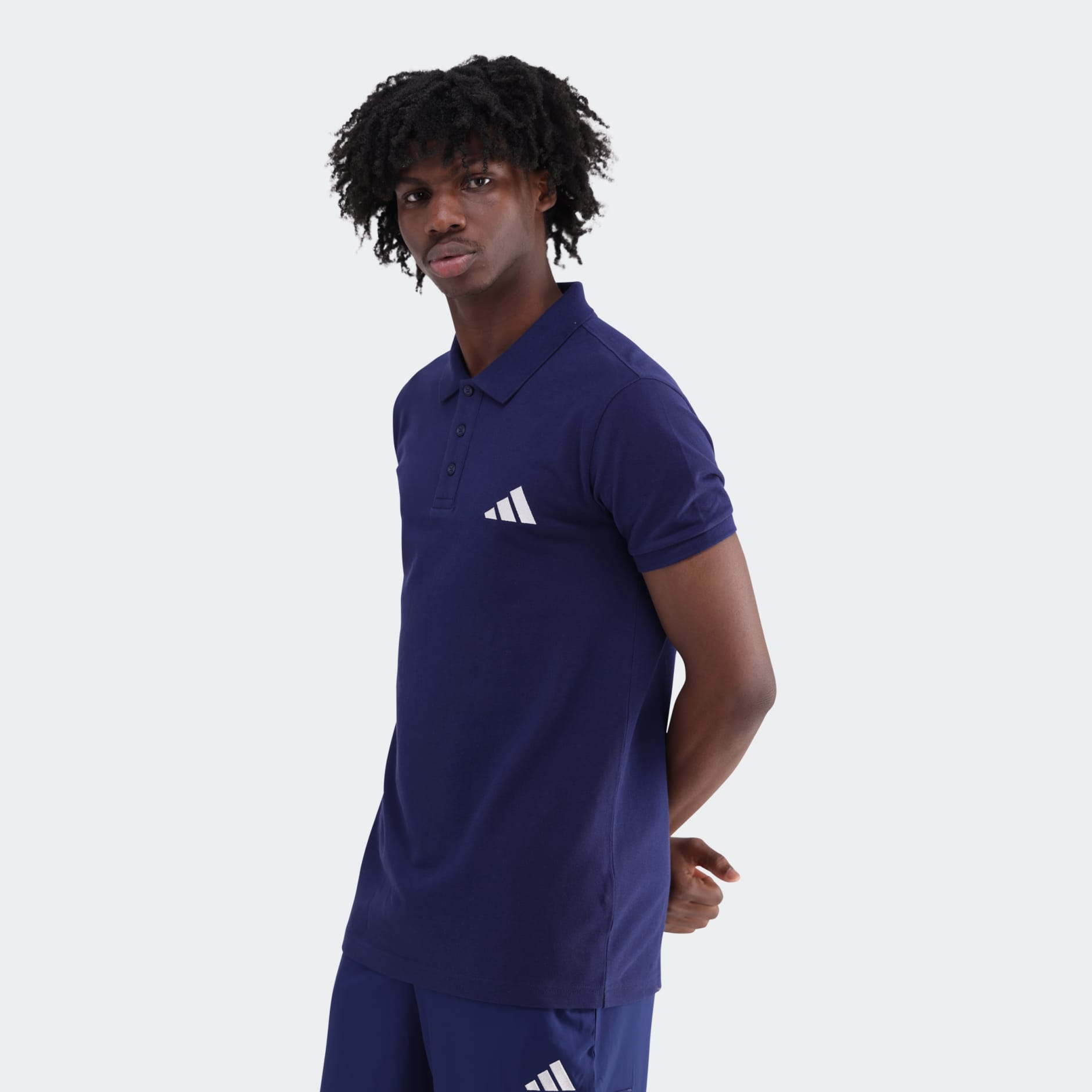 Essentials Small Logo Piqu&eacute; Polo Shirt