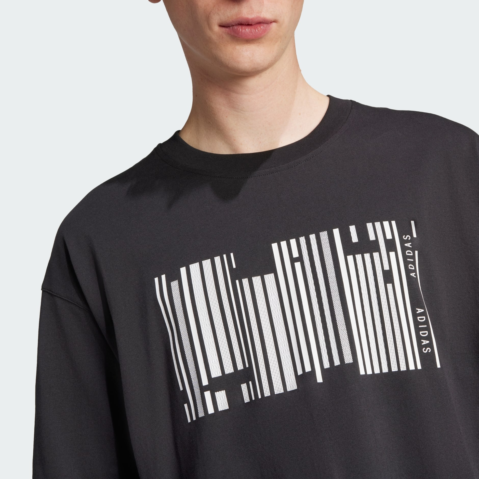 adidas Lightbound Graphic Tee - Black | adidas GH