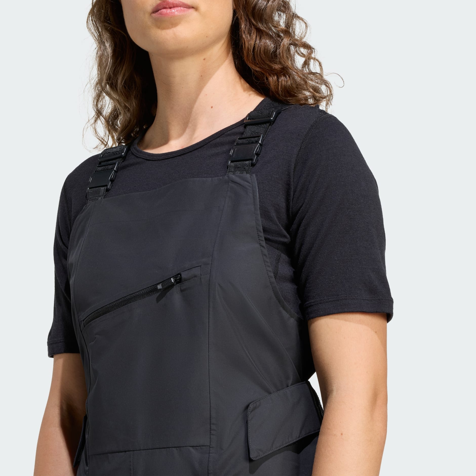 Hlače s naramenicama Terrex Xperior Hybrid PRIMEKNIT CLIMAPROOF+