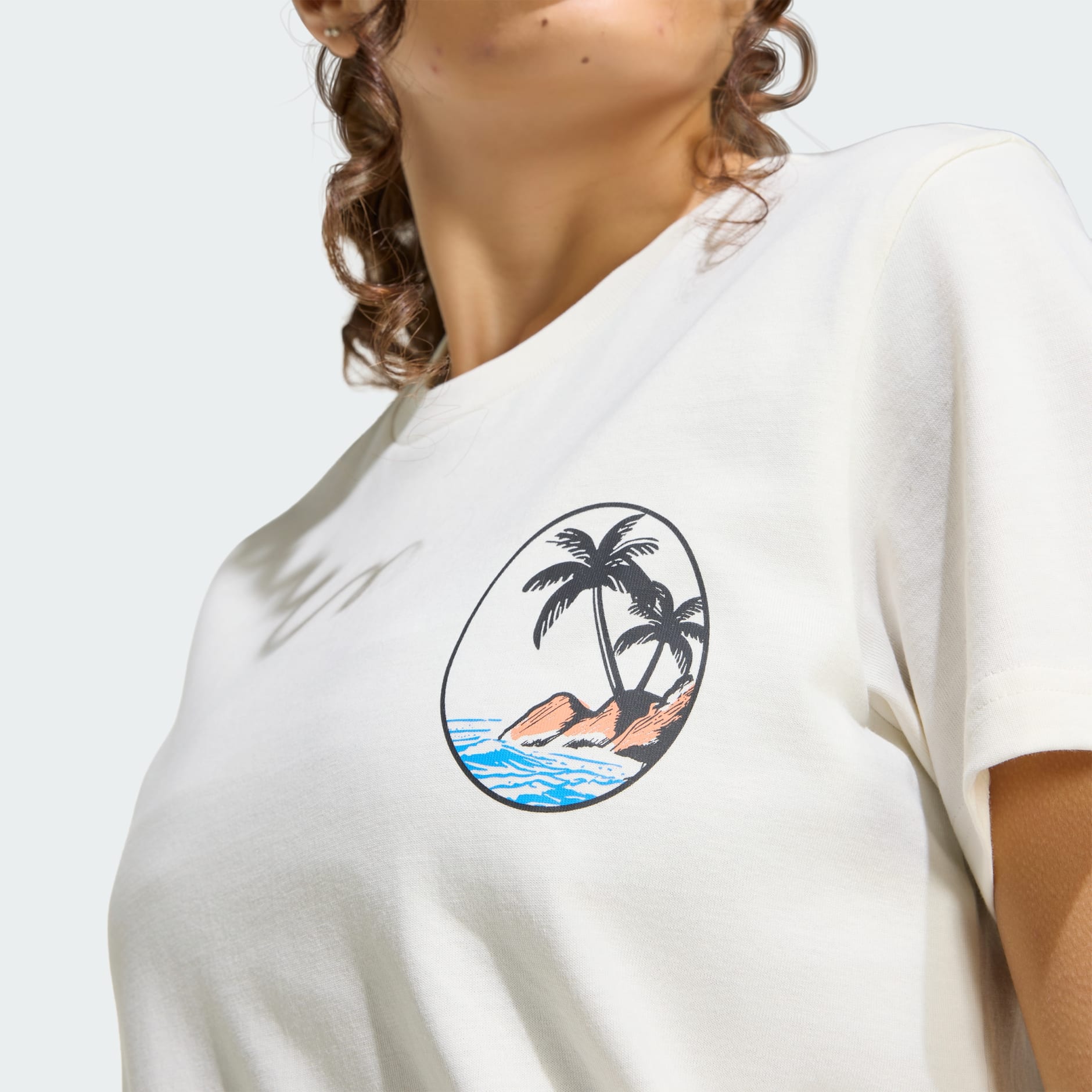 TRICOU CU IMPRIMEU GRAFIC SUMMER SLIDE2