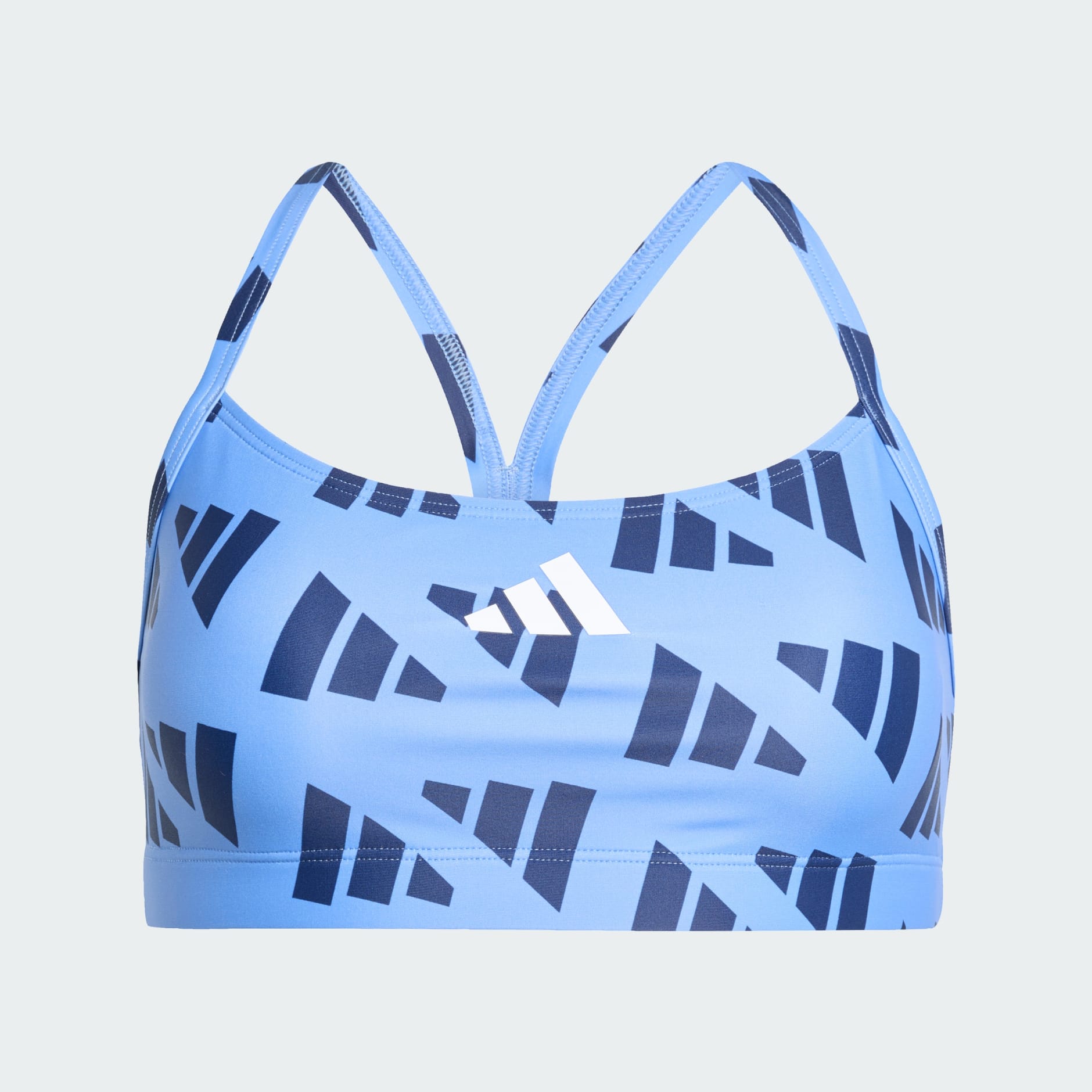 بيكيني بشعار الأعمدة الثلاث بظهر على شكل حرف C