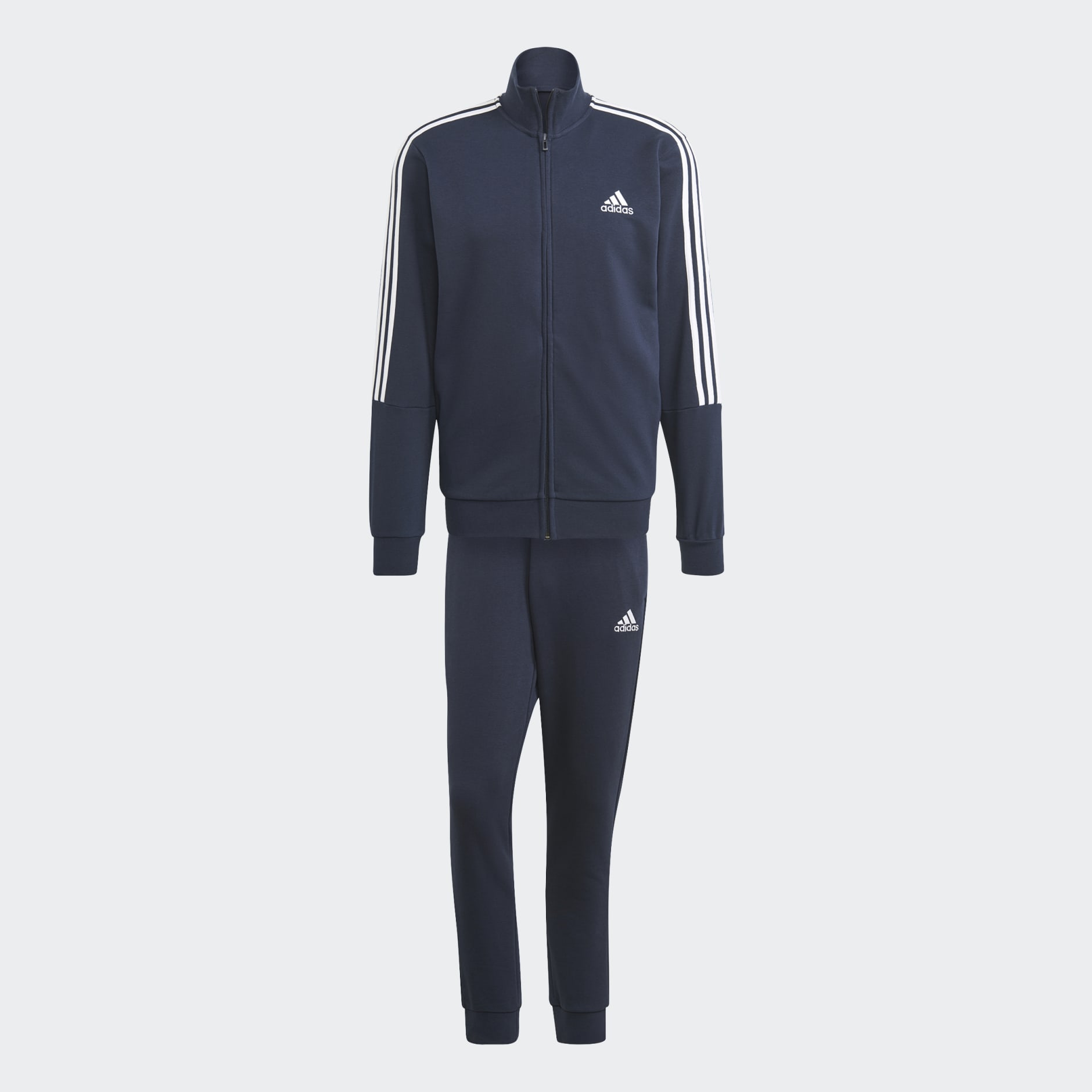 adidas AEROREADY Essentials 3-Stripes Track Suit - Blue | adidas UAE