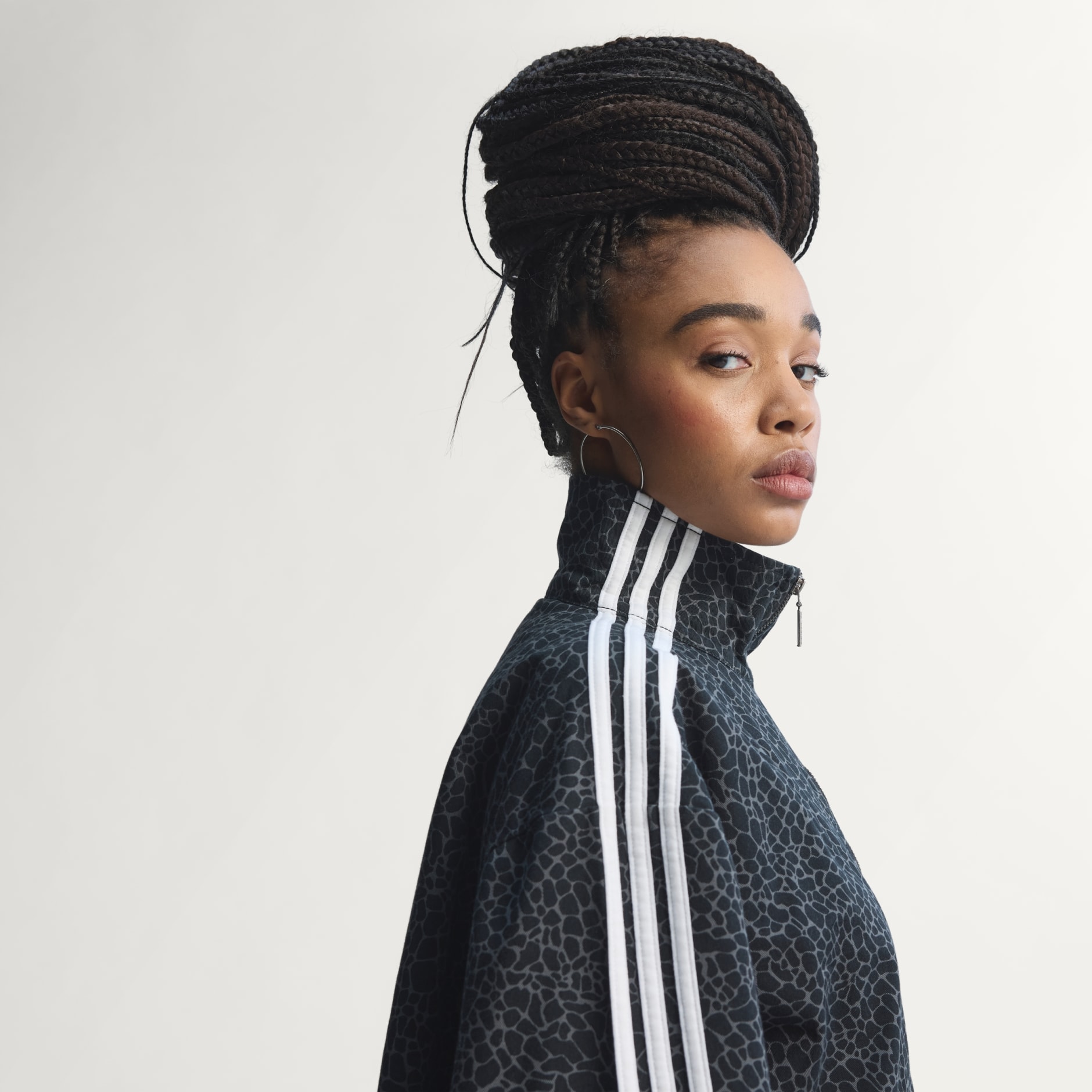 FIREBIRD OVERSIZED AOP DENIM JACKET