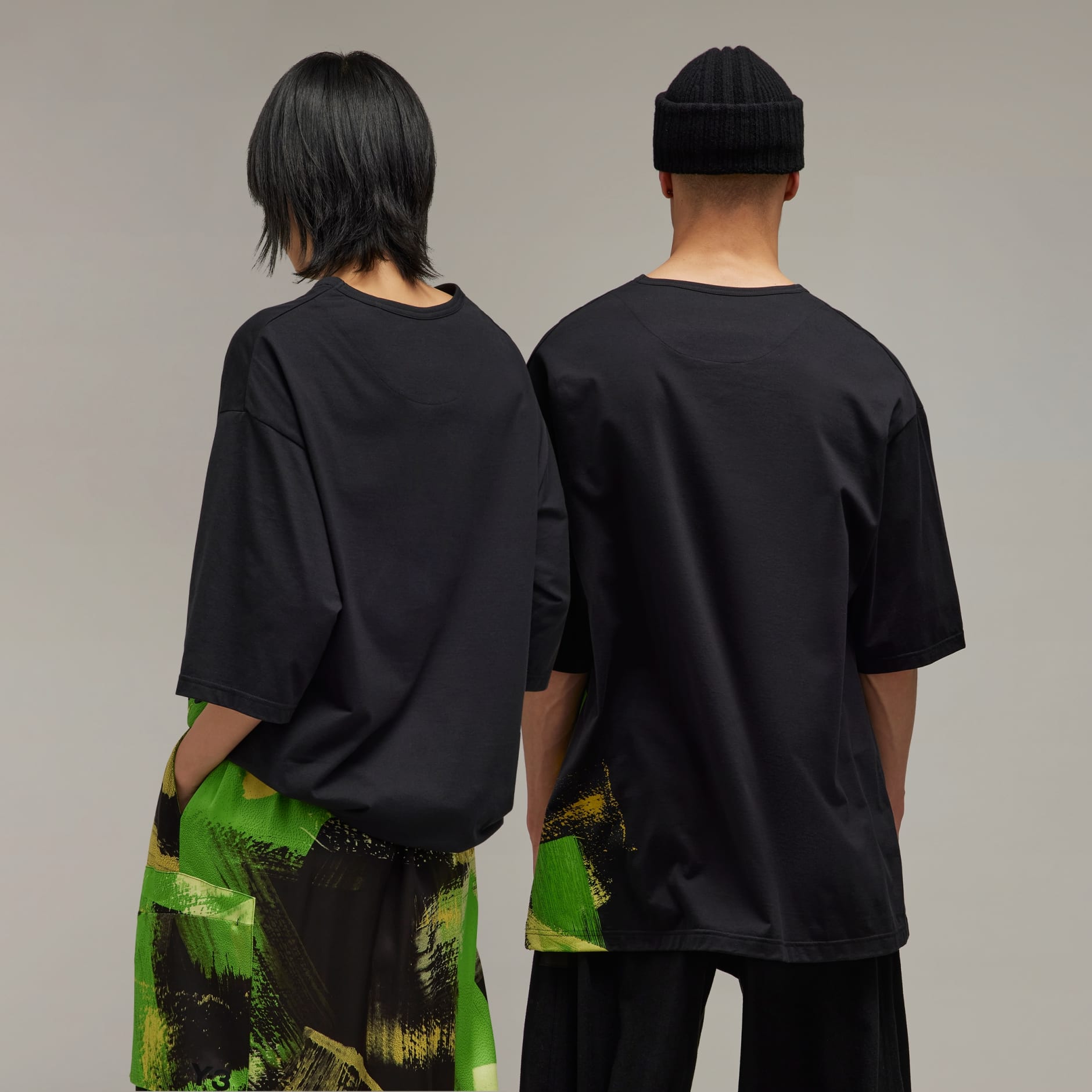 Y-3 Placed Graphic Short Sleeve Tee