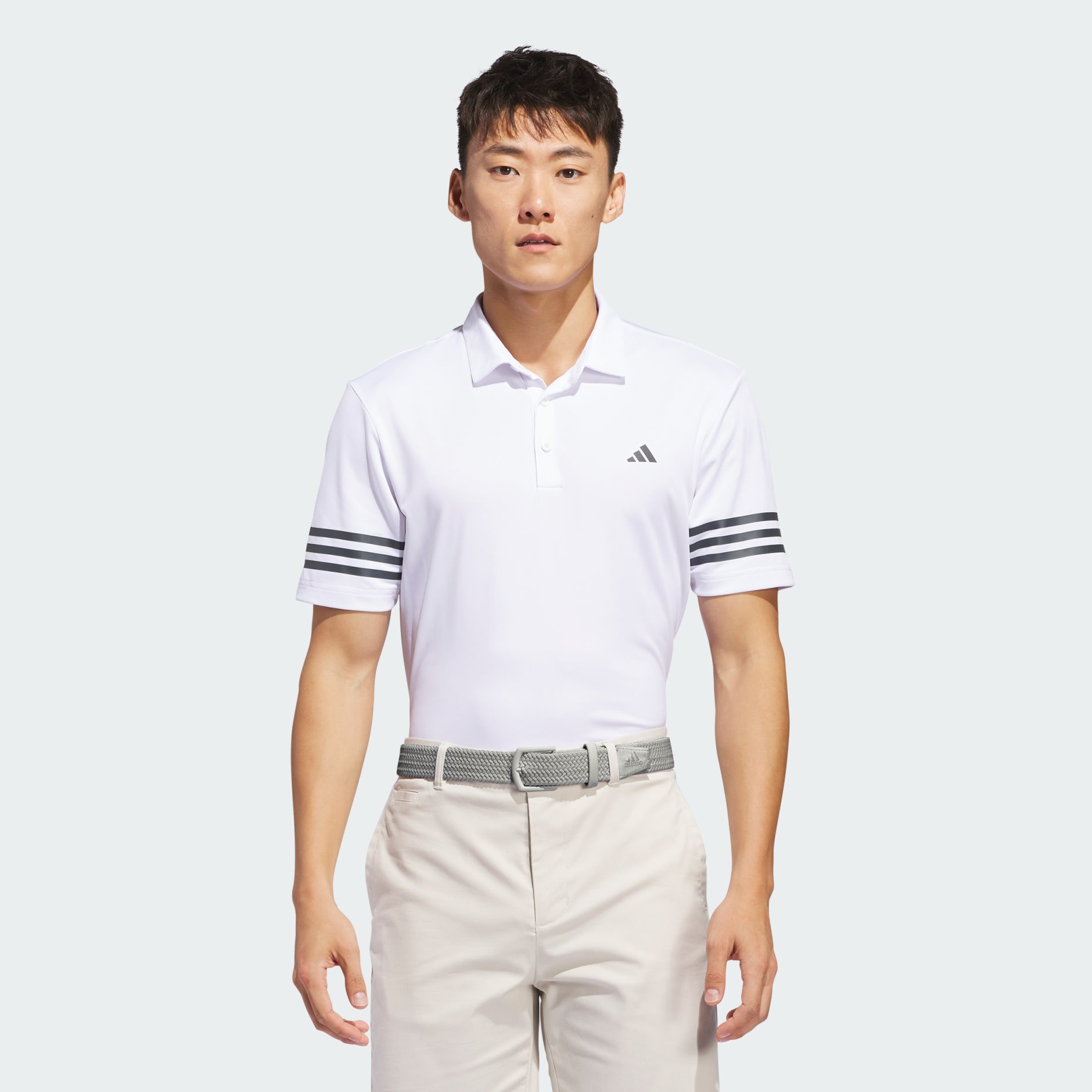 Adidas stripes white best sale