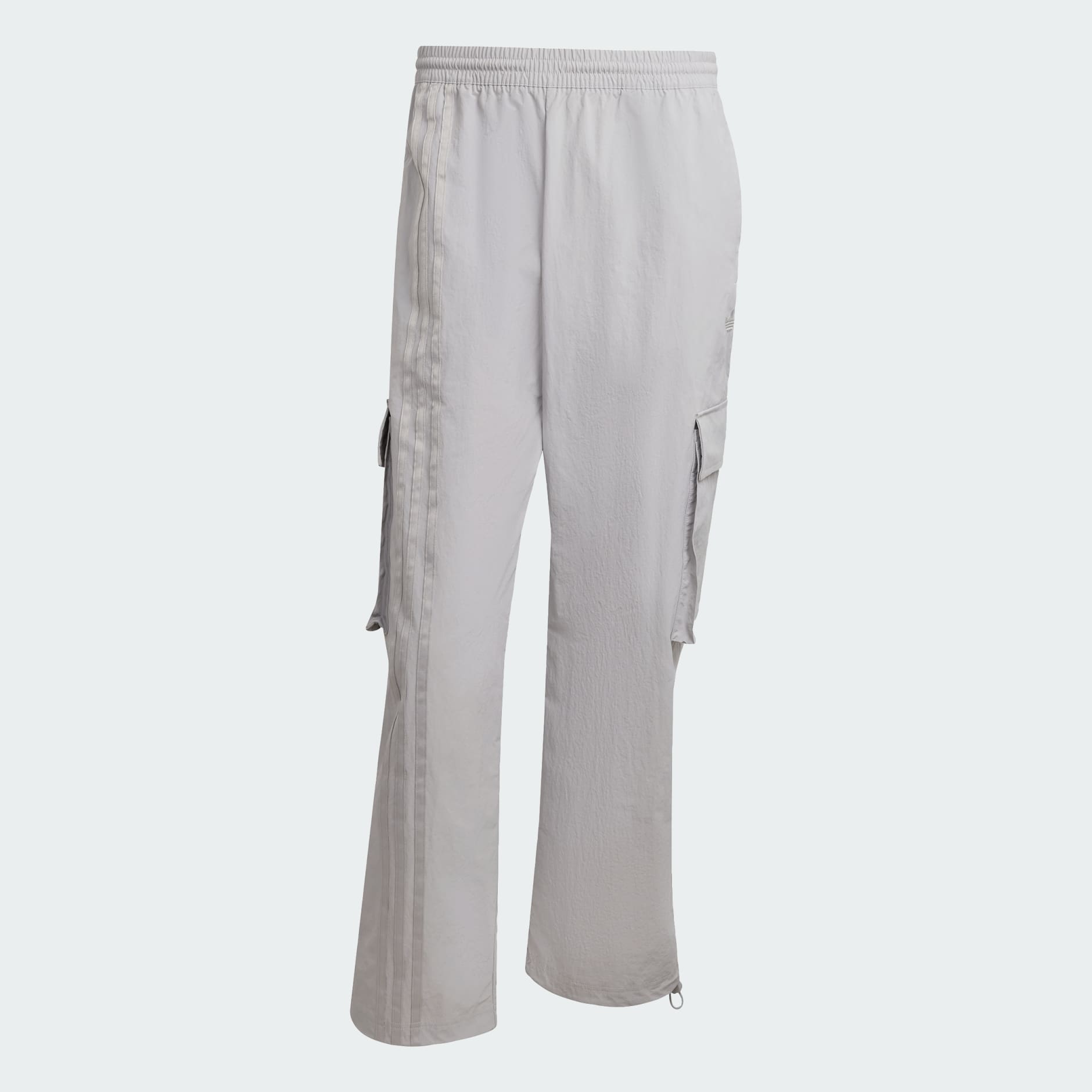 بنطال فضفاض محبوك بخطوط أمامية