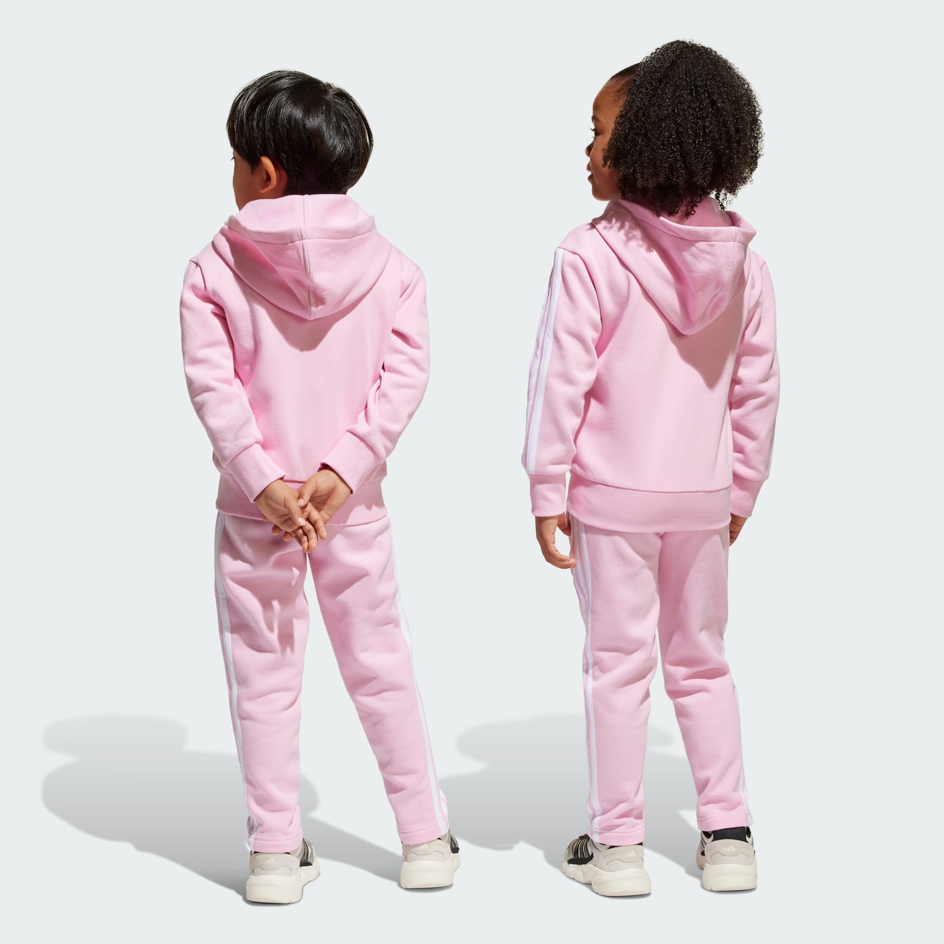 Seasonal Essentials Tiberio 3-Stripes Fleece Track Suit Kids