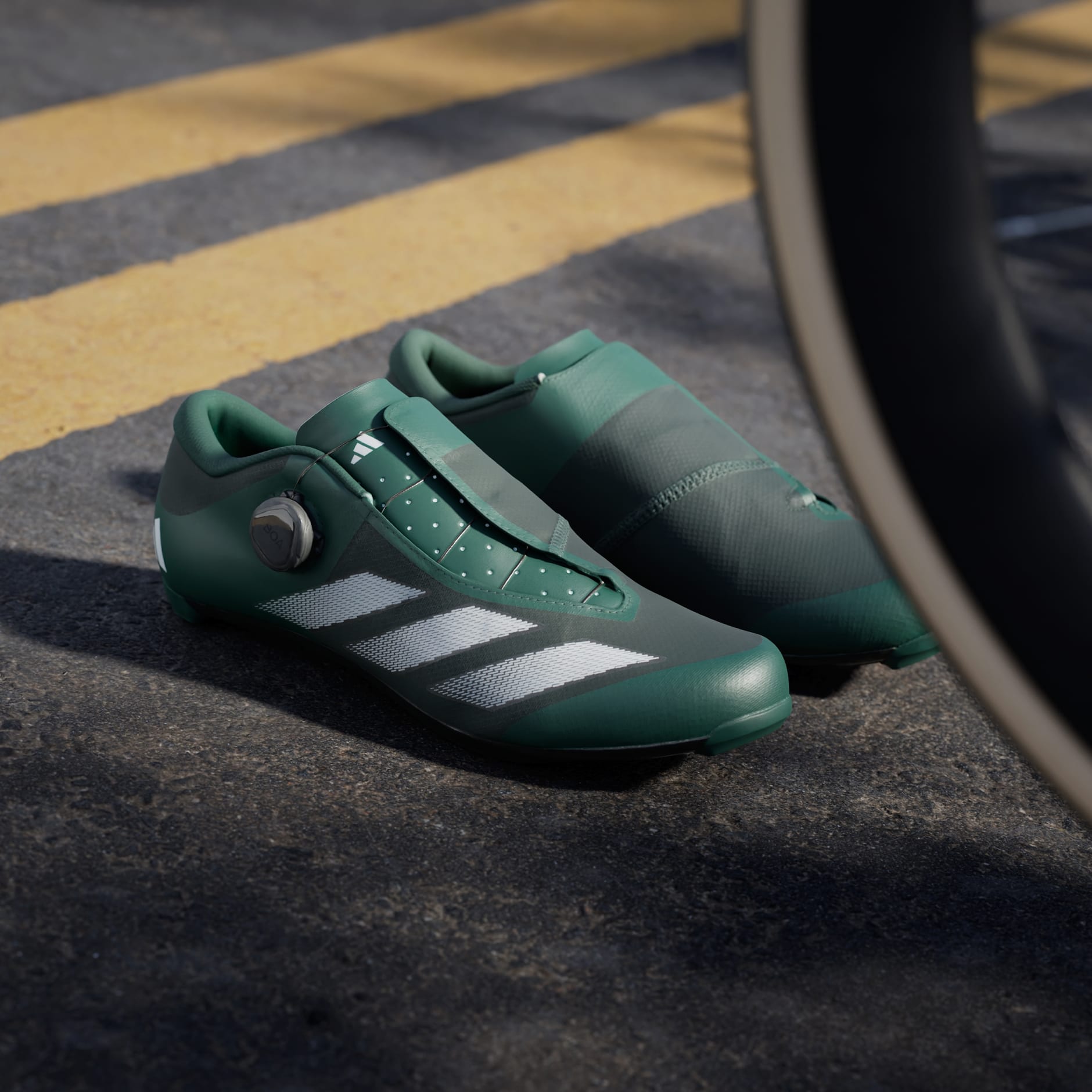 Pantofi de ciclism Tempo 3-Stripes Boa