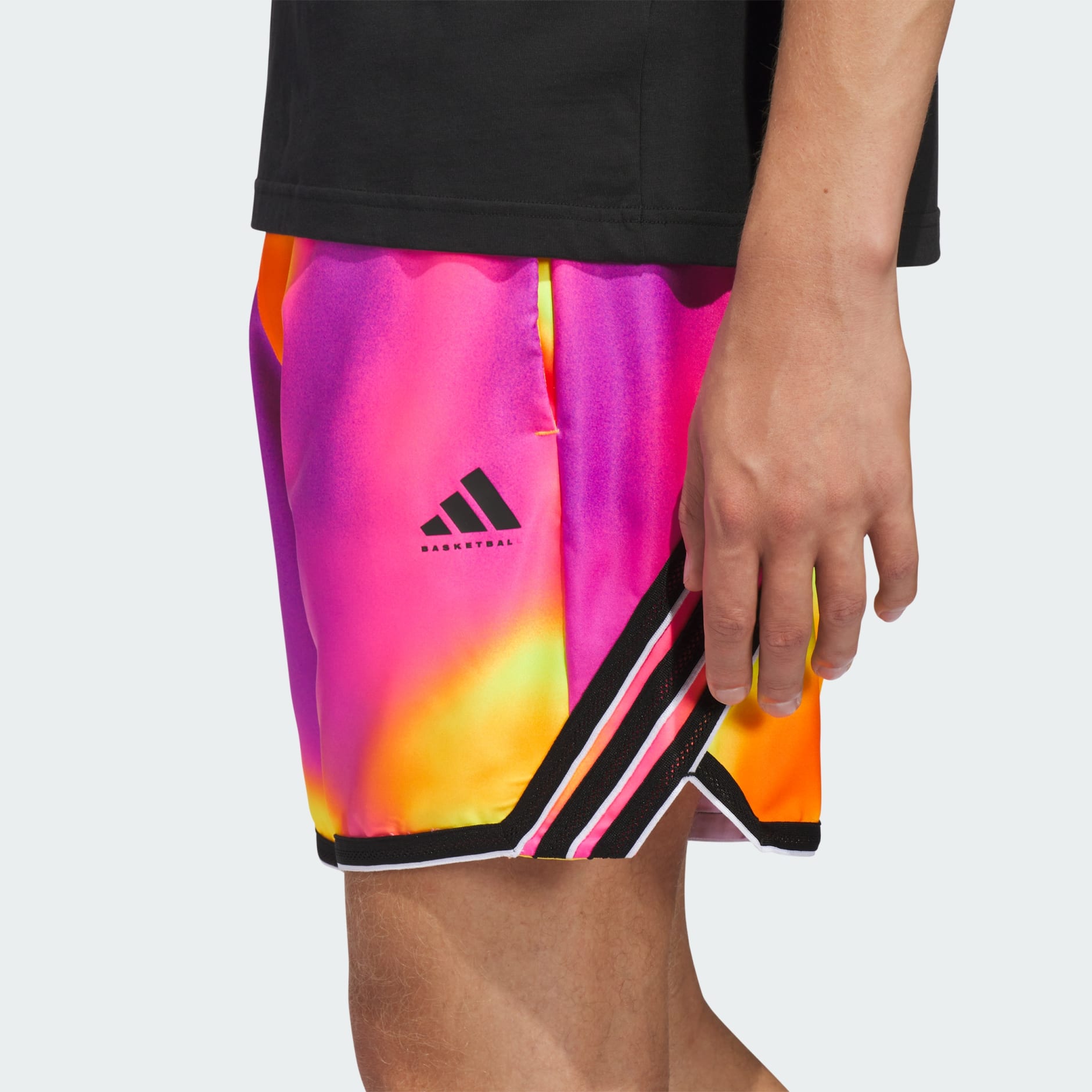PANTALONI SCURȚI ADIDAS CRAZY LITE AOP