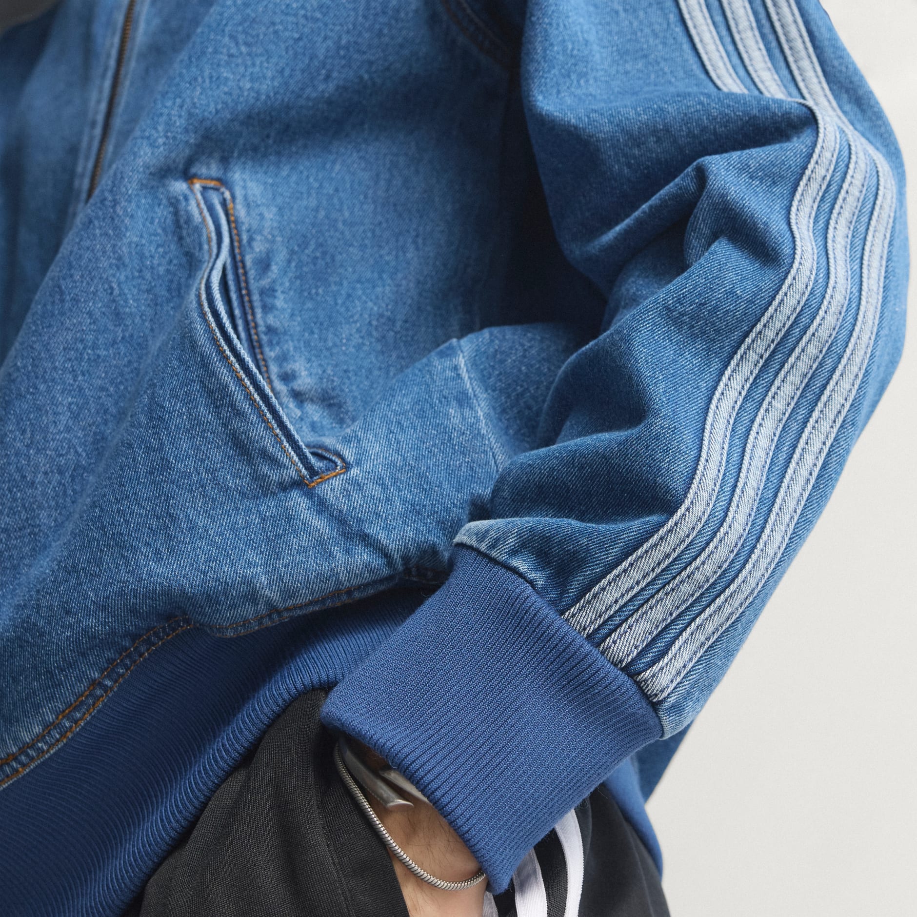 ADICOLOR DENIM FIREBIRD TRACK TOP