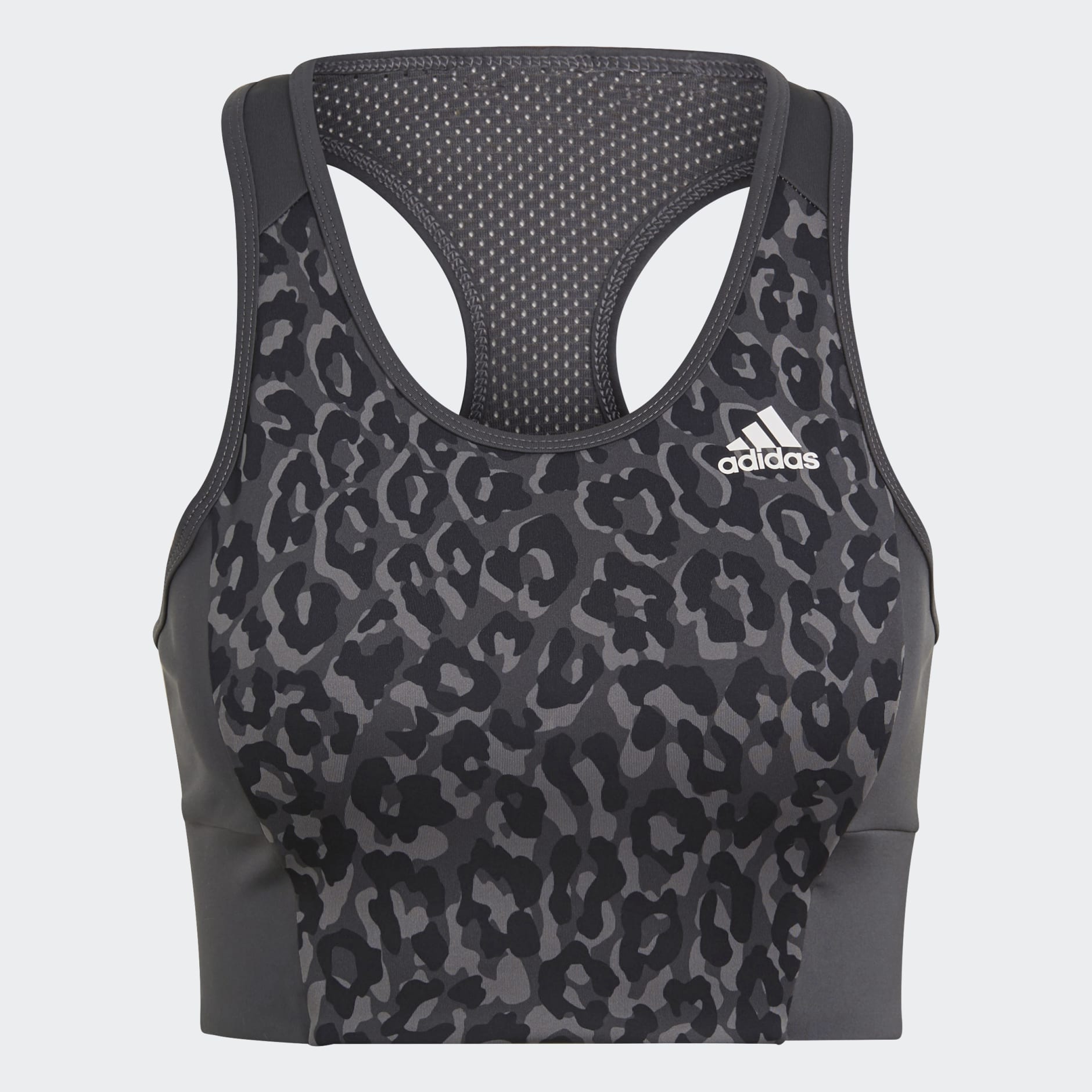 AEROREADY Designed 2 Move Leopard Print Bra Top