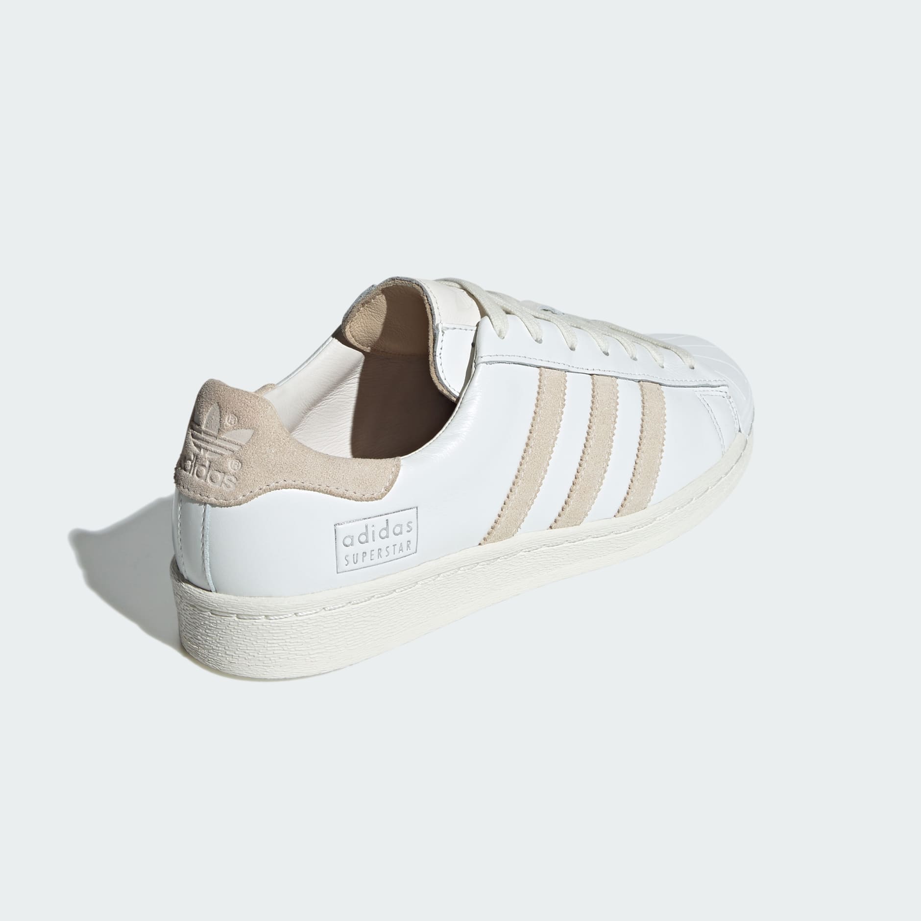 Adidas superstar ecru best sale