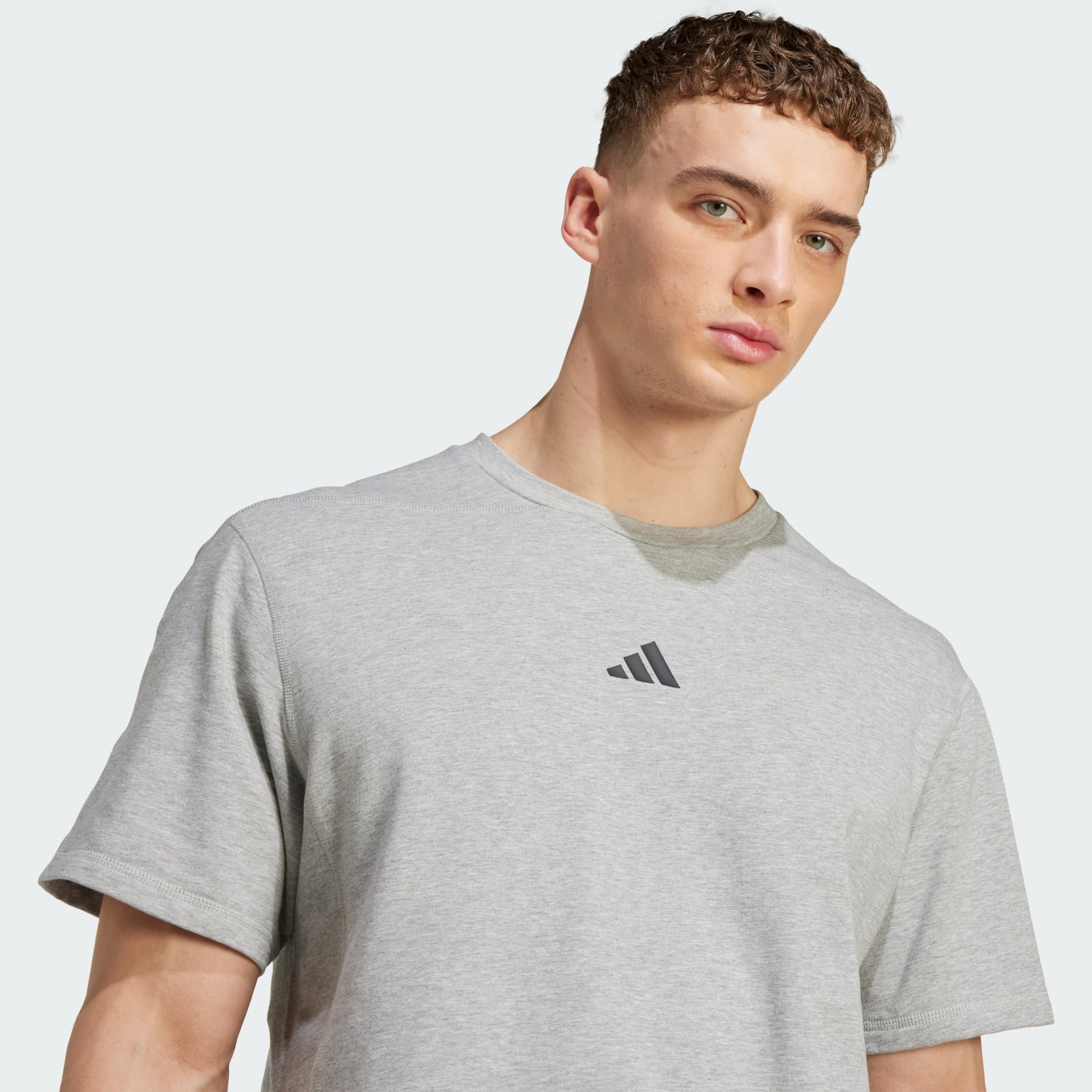 Clothing - D4T X Tee - Grey | adidas Oman