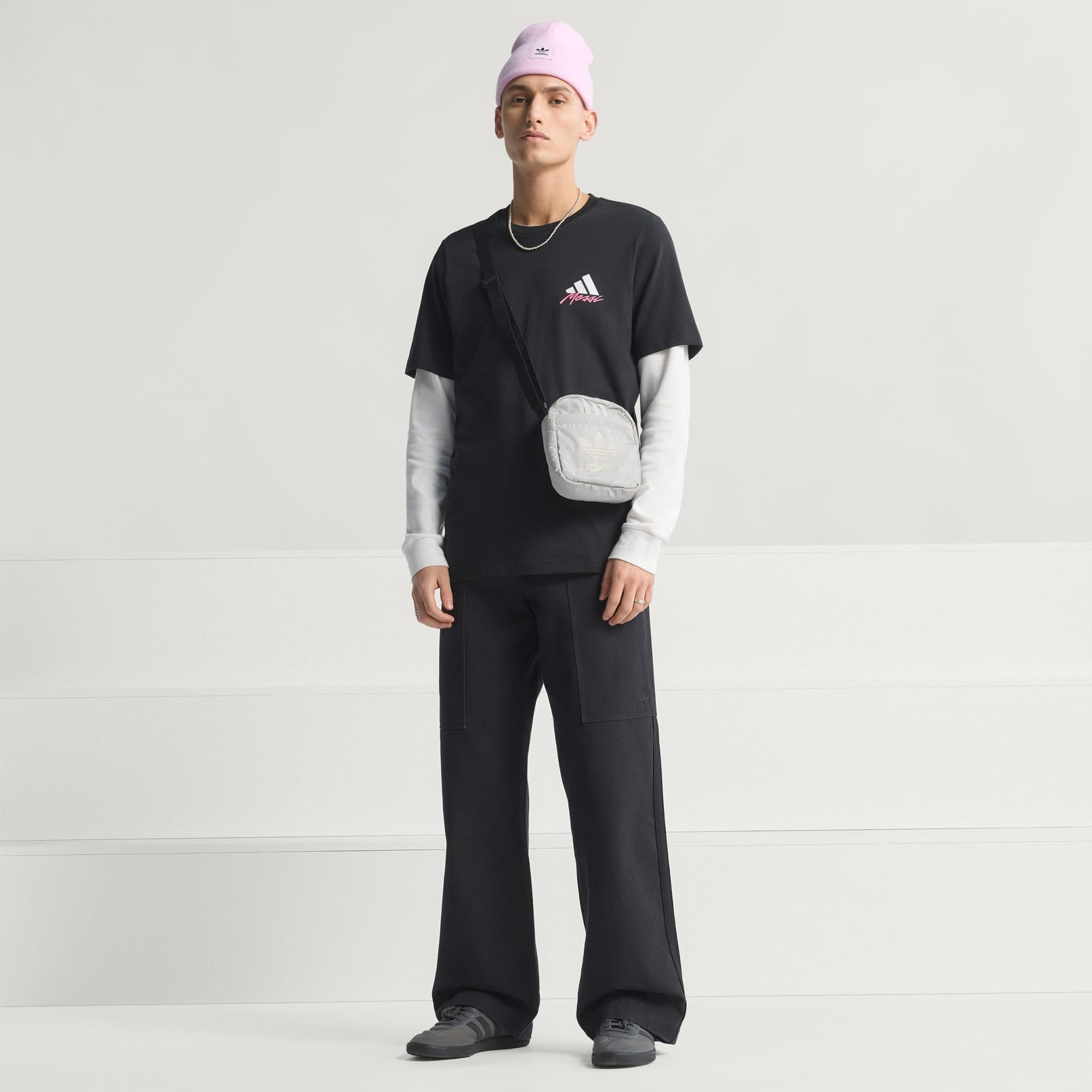 Tricou cu imprimeu grafic Messi Icon