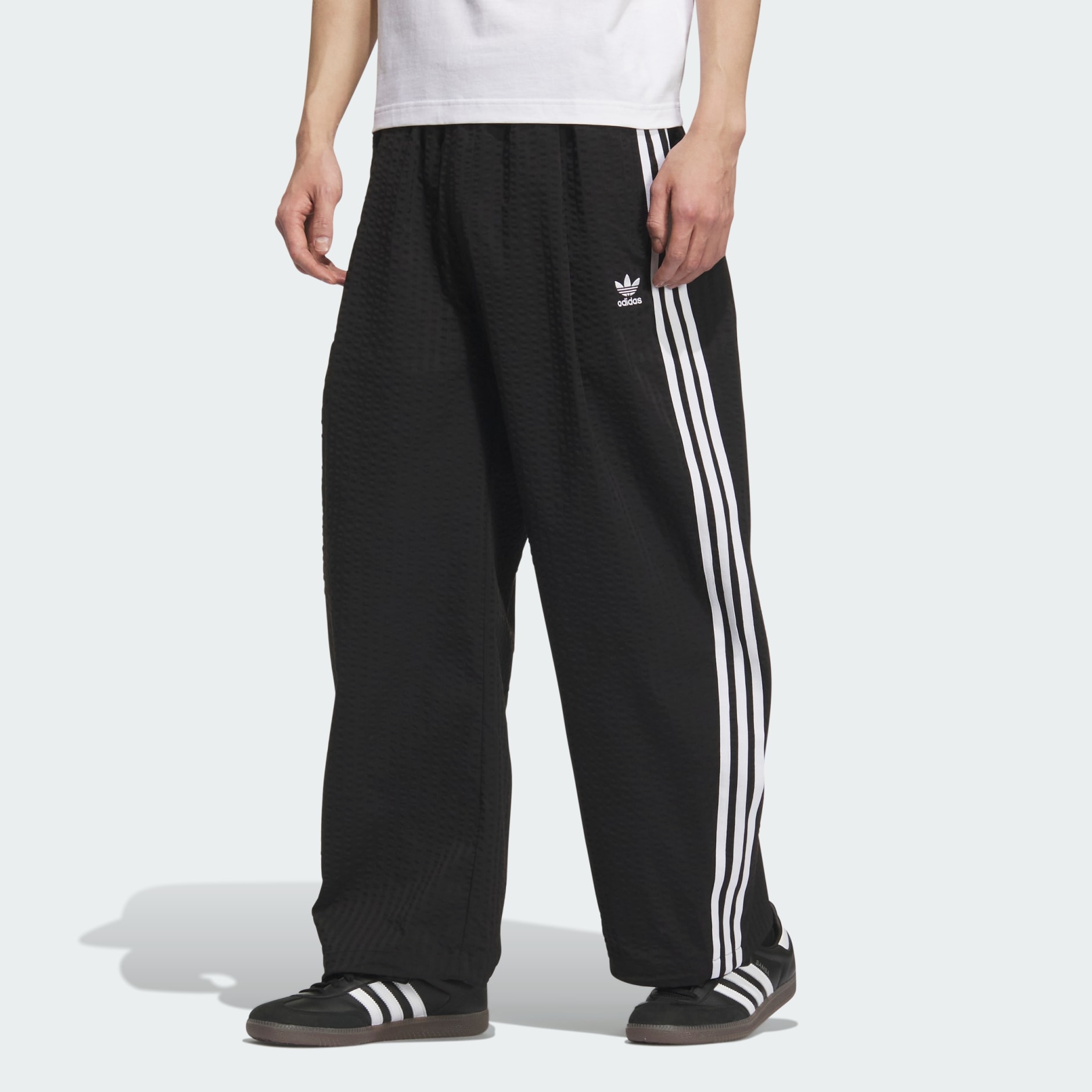 OVERSIZE TRACK PANT - Black | adidas Hong Kong