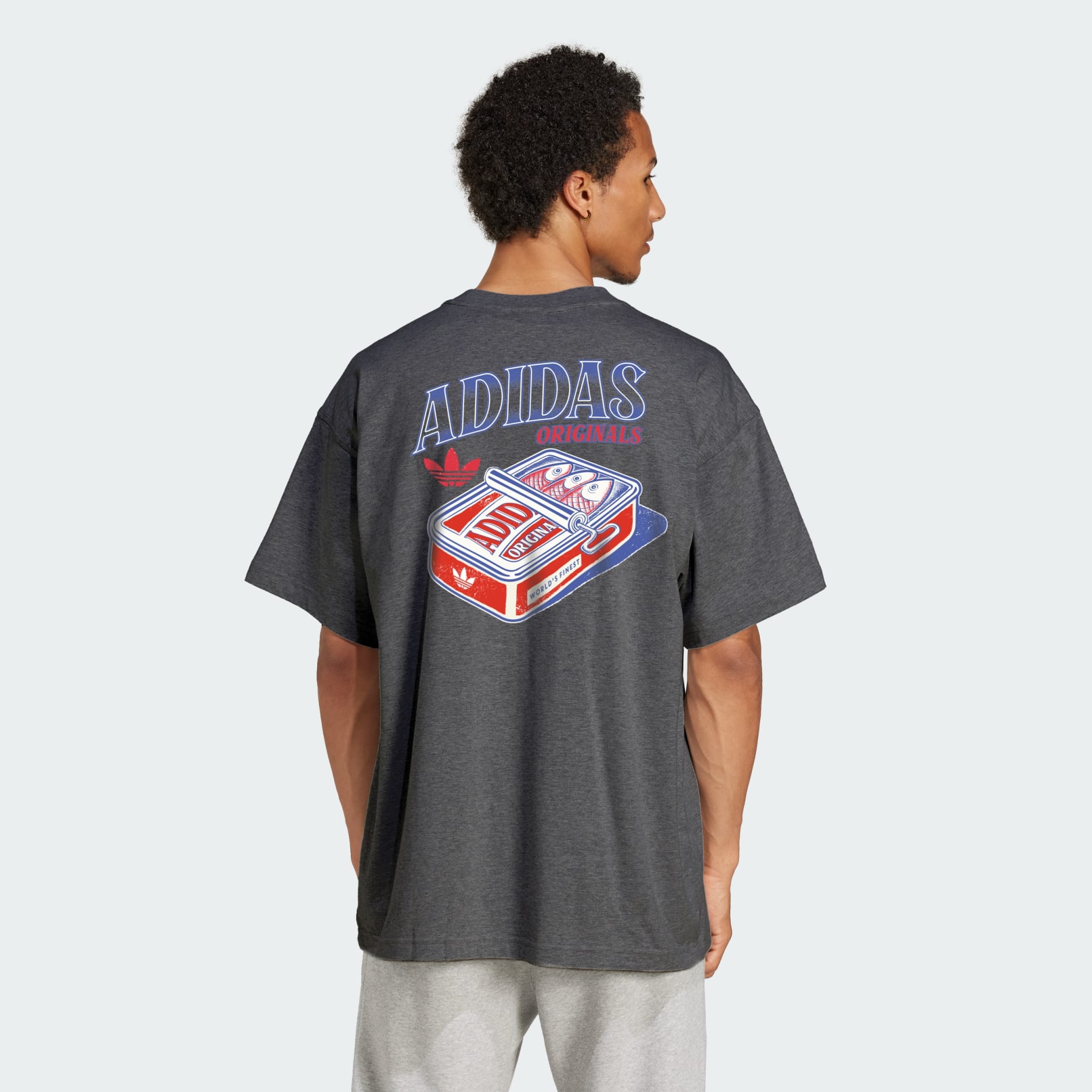 TRICOU CU IMPRIMEU GRAFIC CU SARDINE