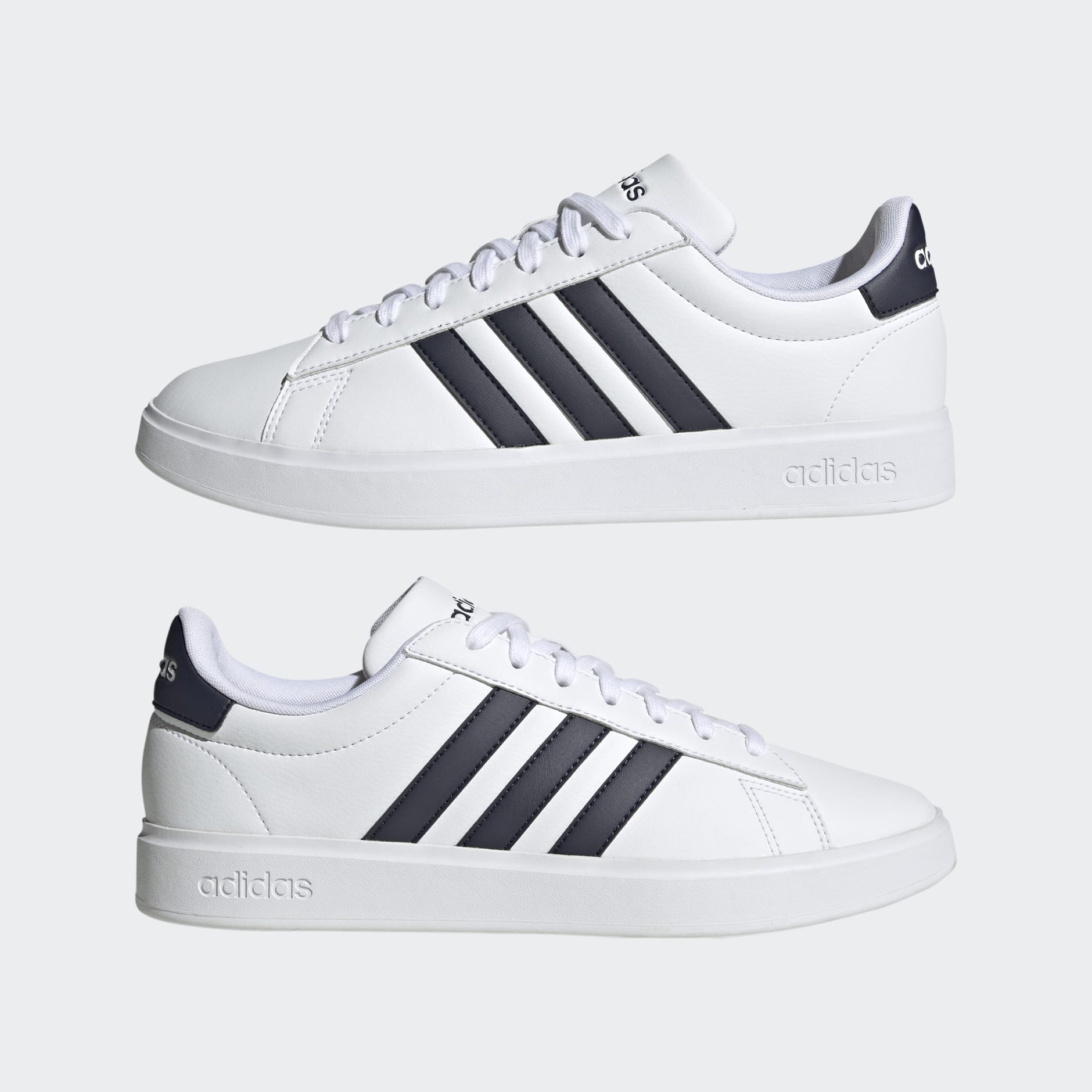 Shoes - Grand Court Cloudfoam Comfort Shoes - White | adidas South Africa