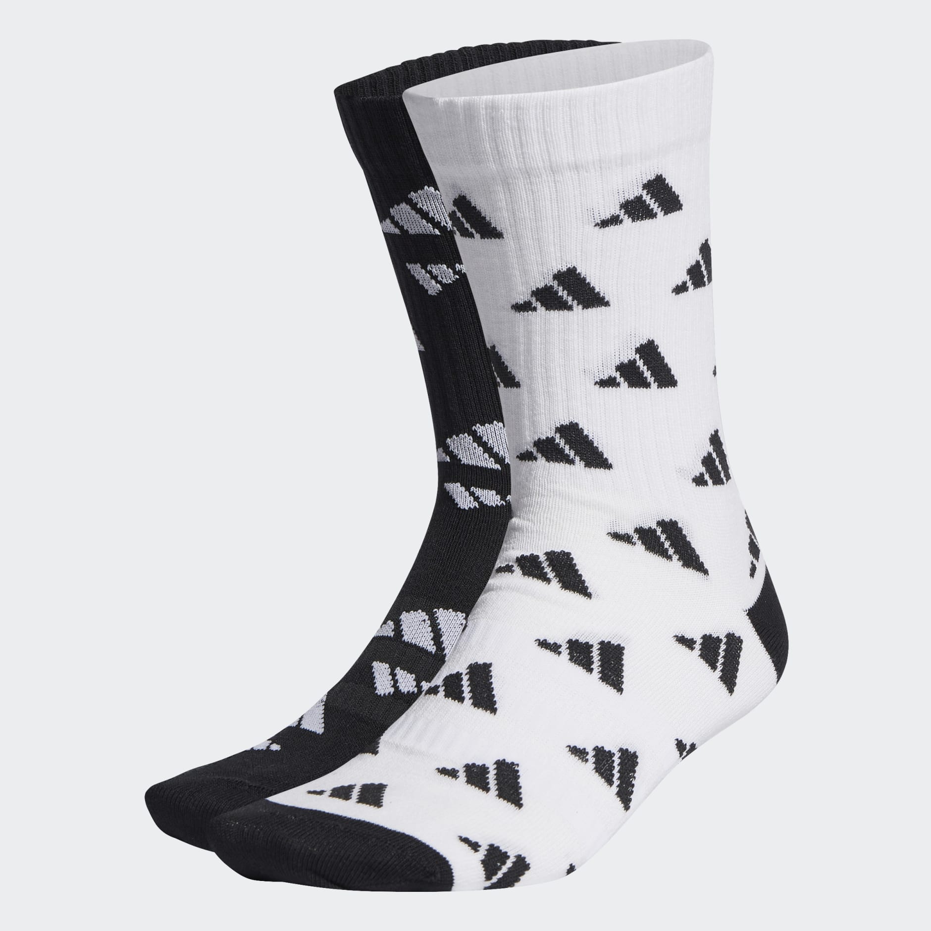 3-Stripes Graphic Sport Socks 2 Pairs