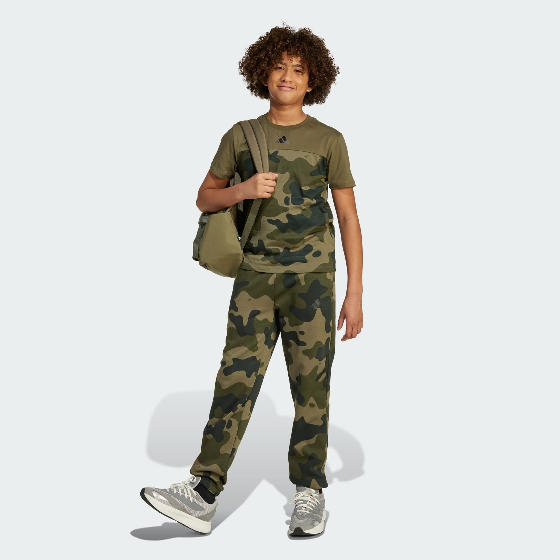 Seasonal Essentials Camo Fleece Pant Kids