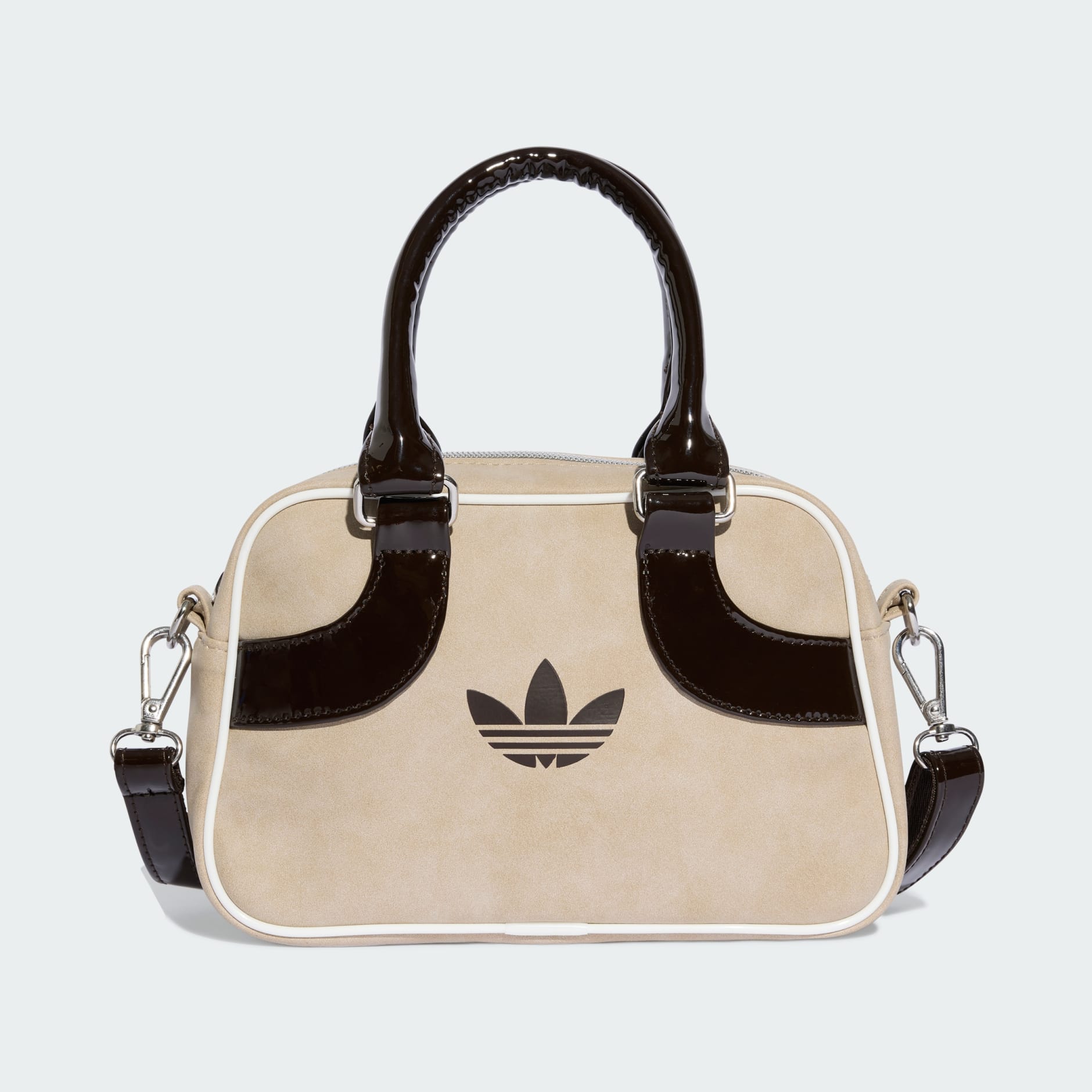 ★adidas★ llic Mini Bowling Bag Light Gold IY4095 Adicolor Mini Bowling Bag - Brown | adidas Hong Kong