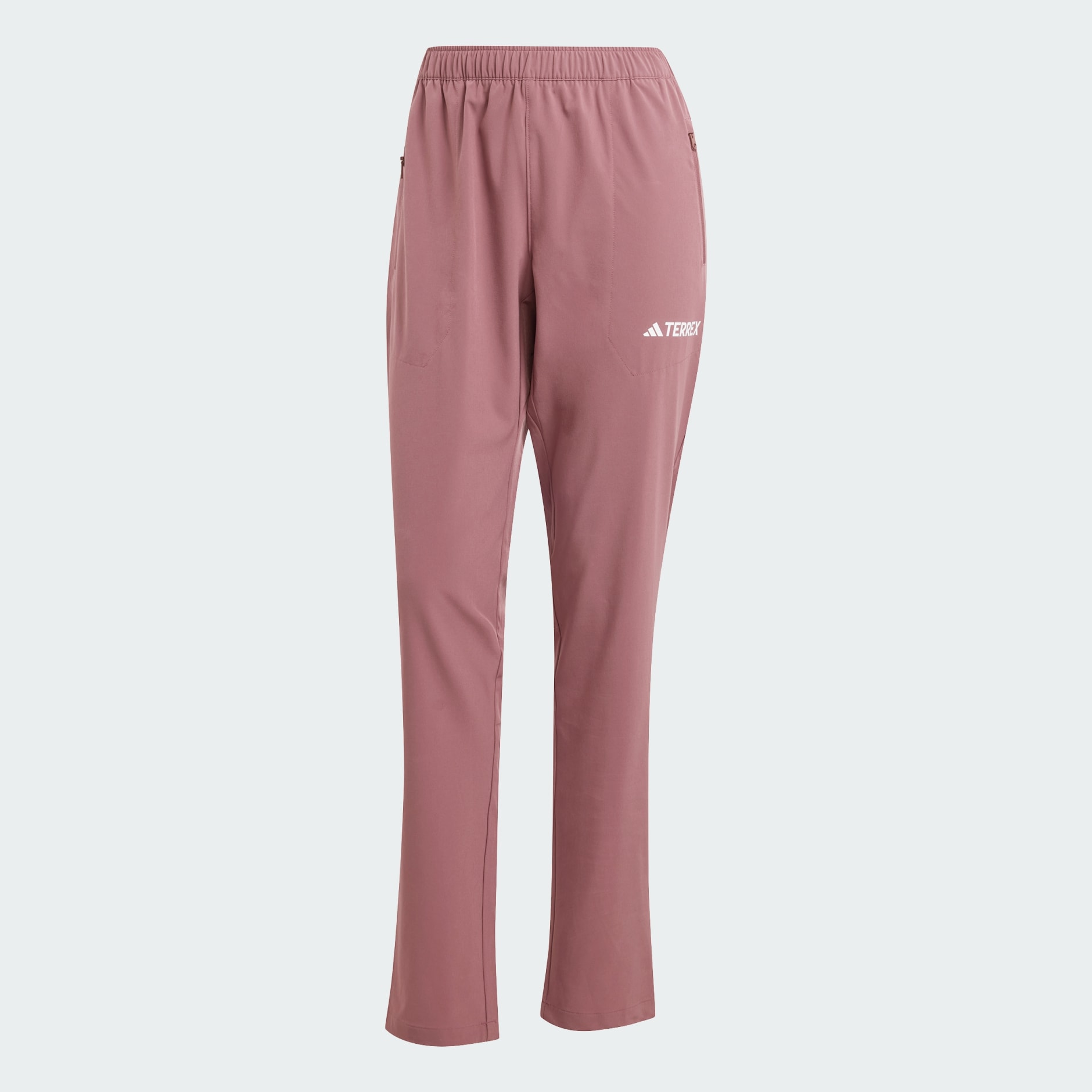 CLOTHING - Multi Essentials Stretch Pants - Burgundy