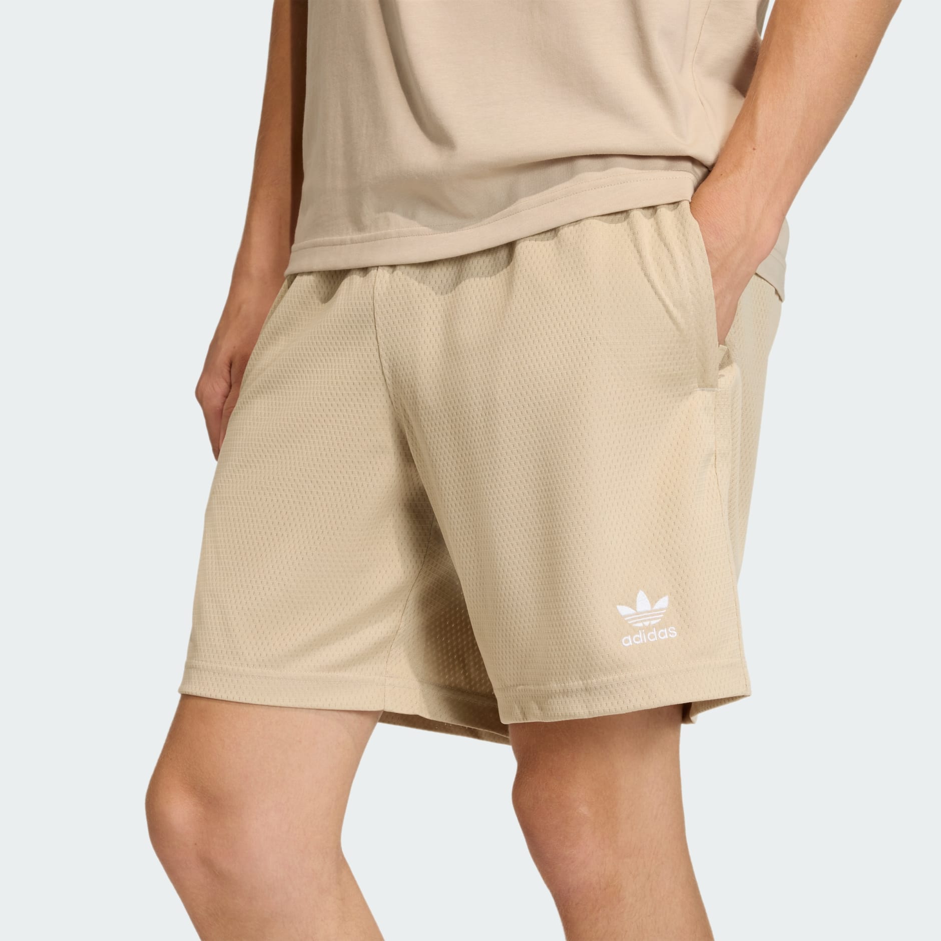 PANTALONI SCURȚI TREFOIL ESSENTIALS MESH