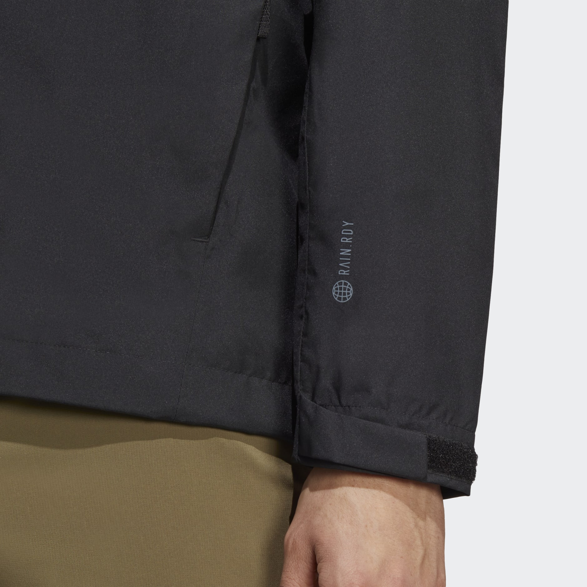 Clothing - Terrex Multi RAIN.RDY 2-Layer Rain Jacket - Black | adidas ...