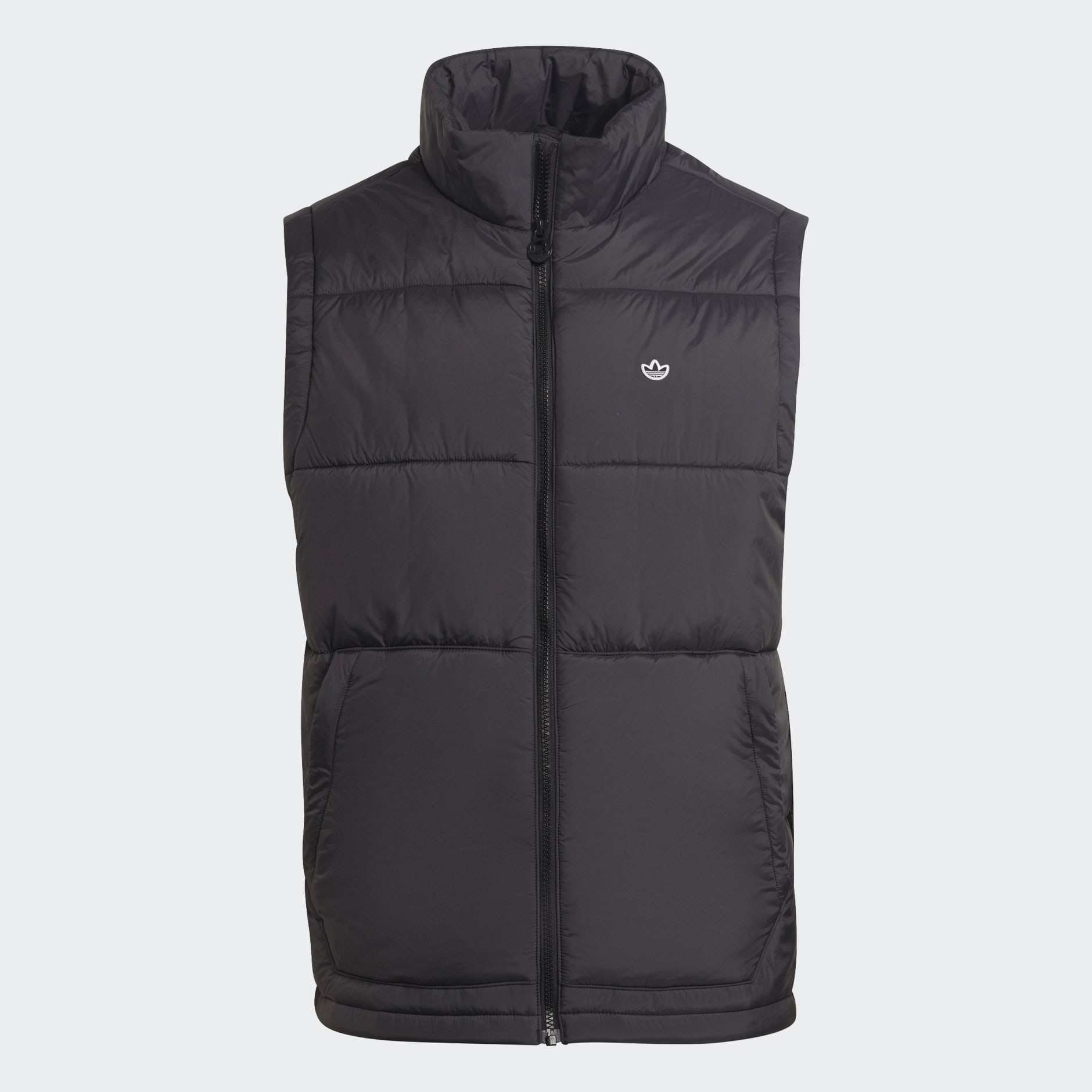 Padded Stand-Up Collar Puffer Vest
