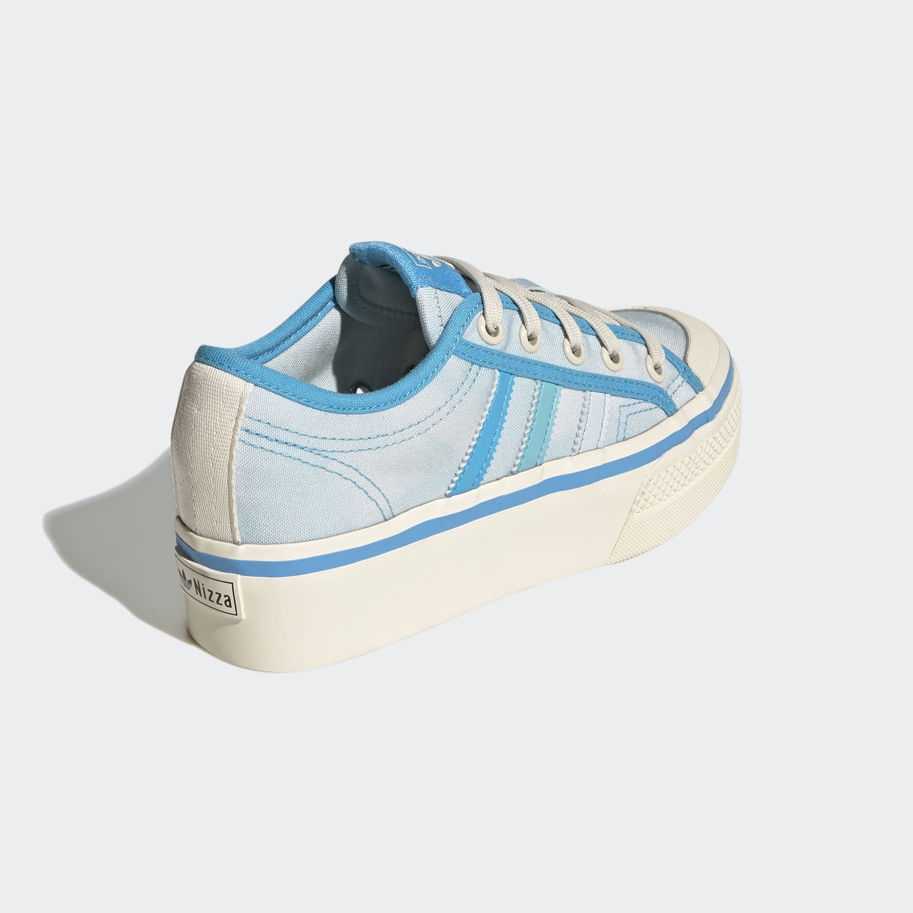 Kids Shoes - Nizza Platform Shoes - Blue | adidas Saudi Arabia