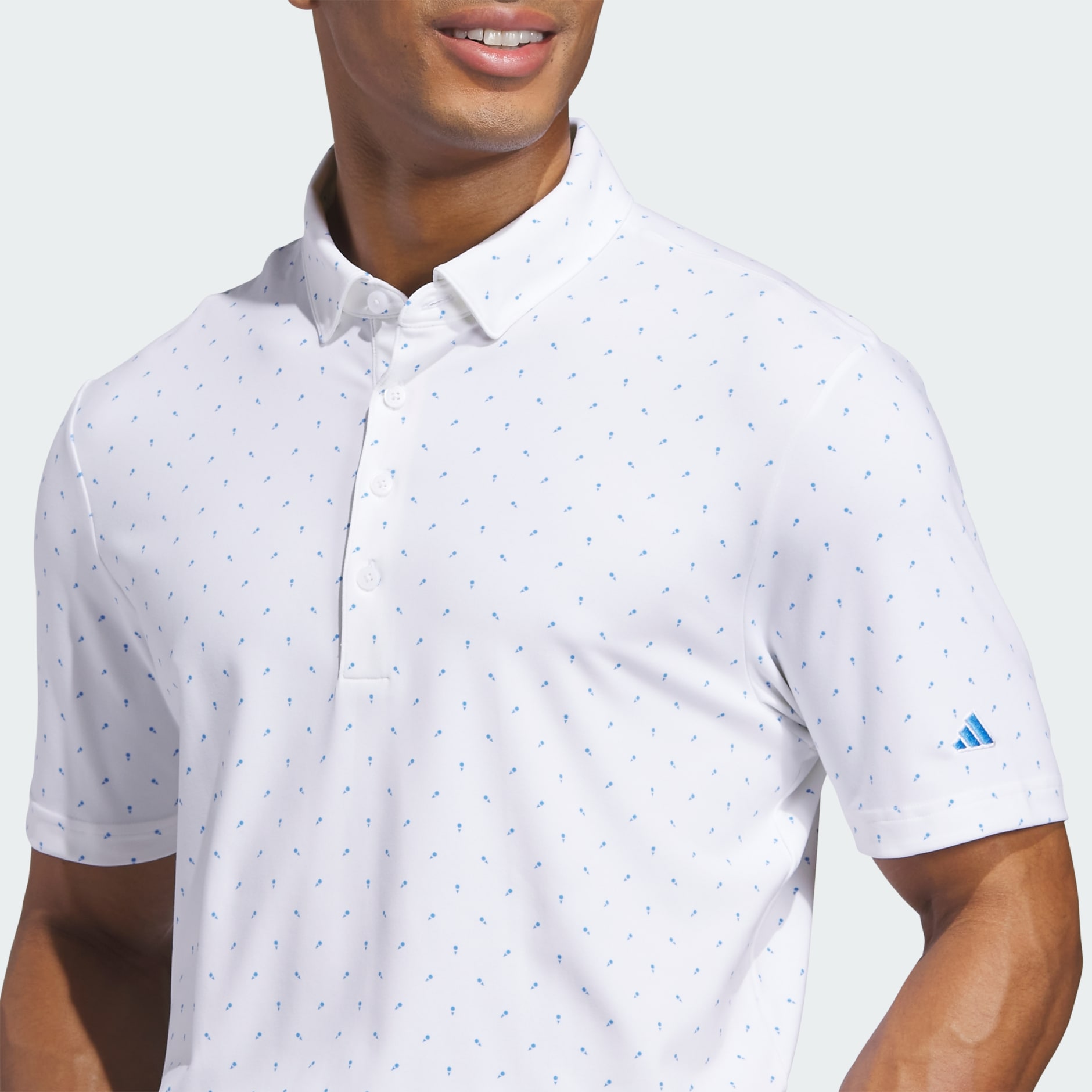 ULTIMATE365+ MICRO PRINT POLO SHIRT