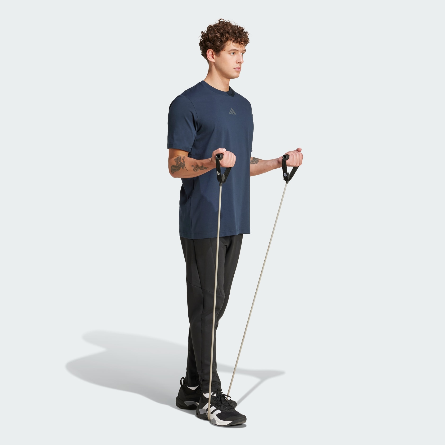 Training Yoga Body Mind Stretch Graphic Tee