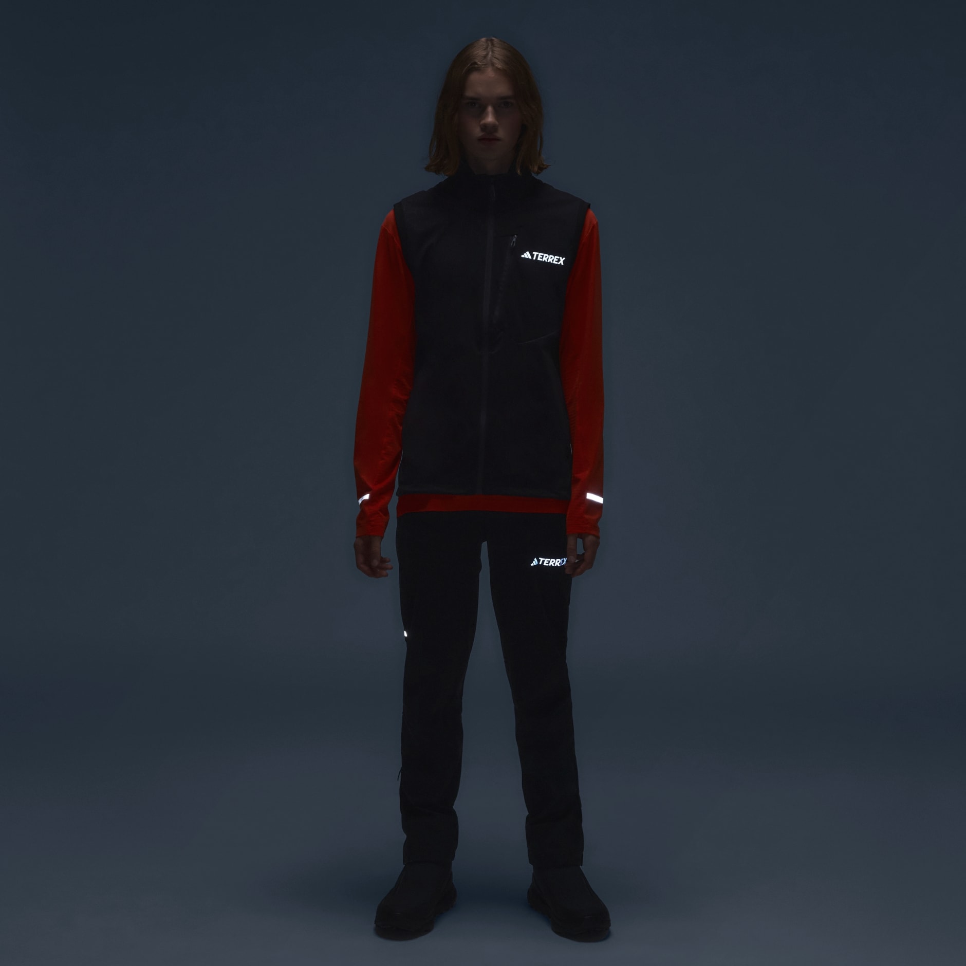 Vestă softshell de schi fond Terrex Xperior