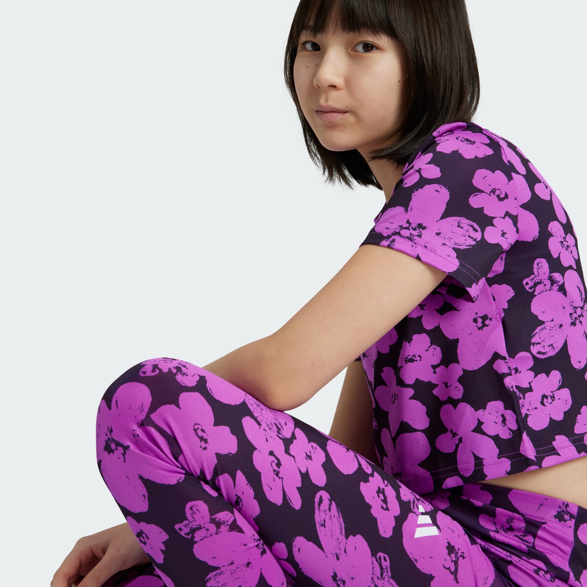 Dječje tajice Train Essentials Seasonal Printed High Waisted 7/8 Training