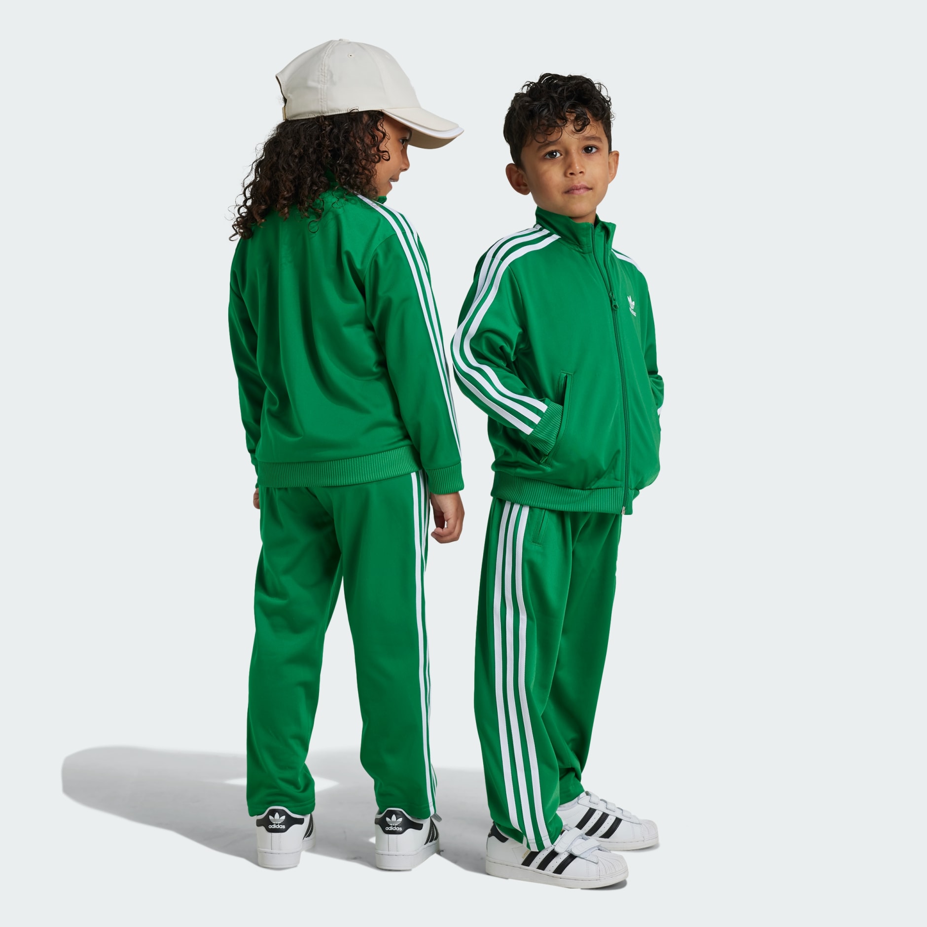 Adidas suit green on sale