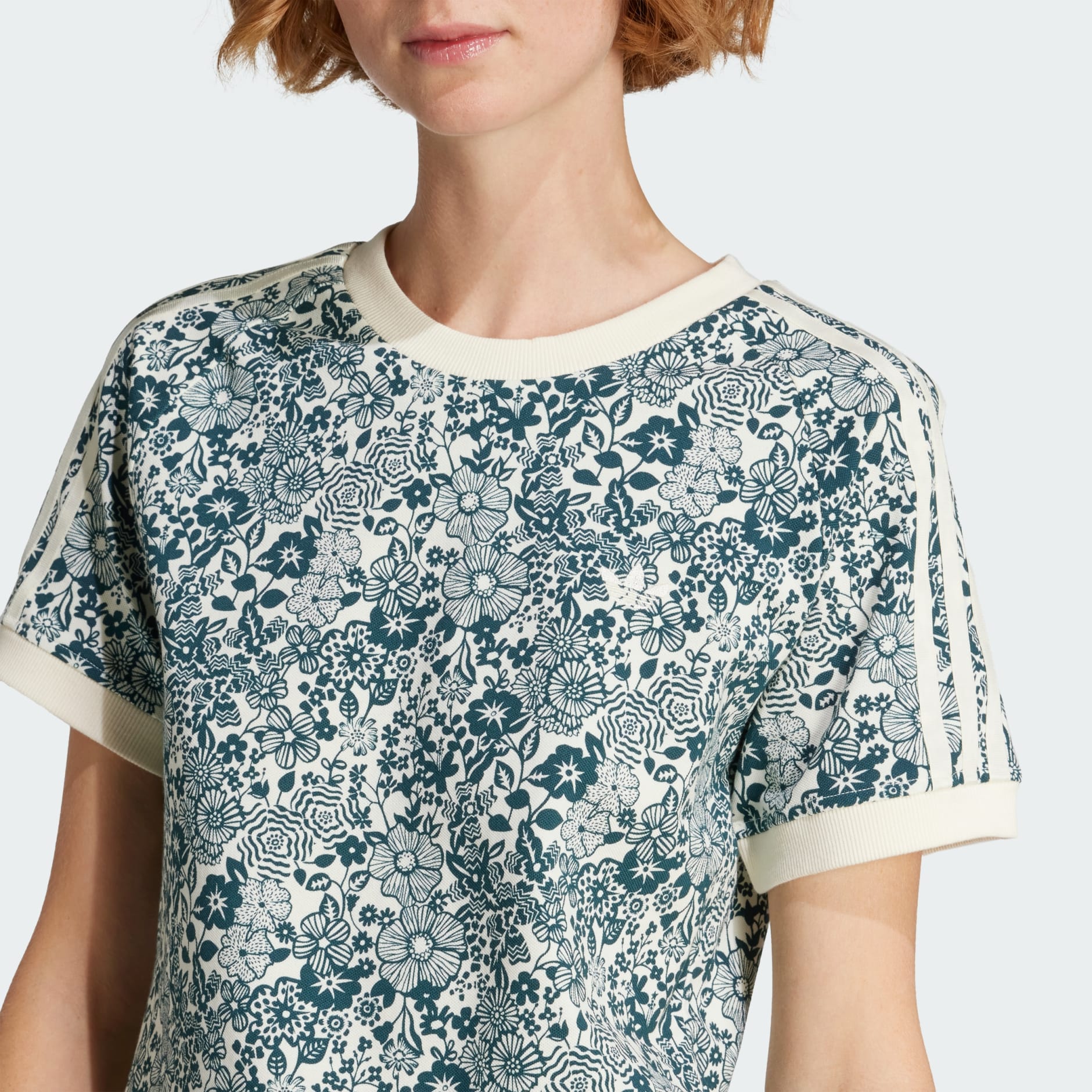 CLOTHING - adidas Originals X Liberty London AOP Cali Tee - White